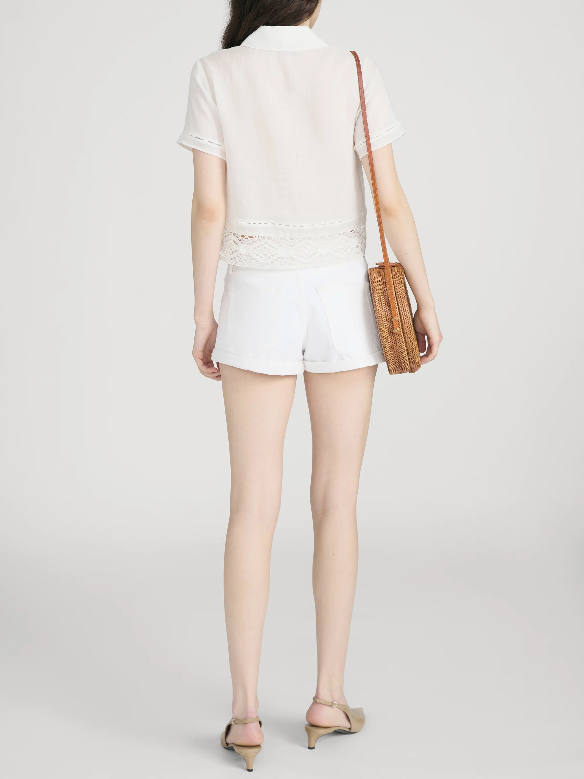 The Darling Short -- White - Image 6