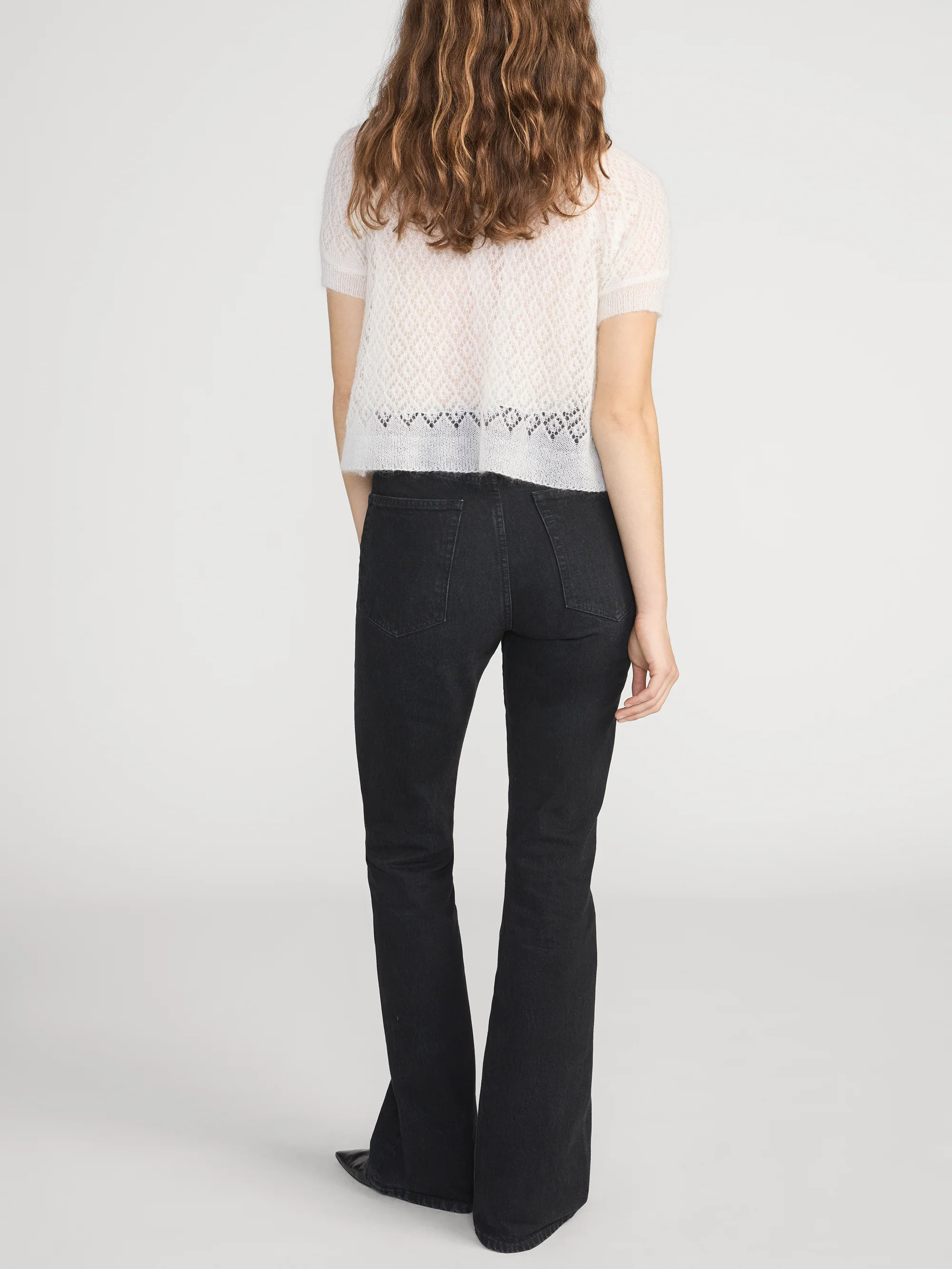 The Delicate Tie Sweater -- Cream - Image 6