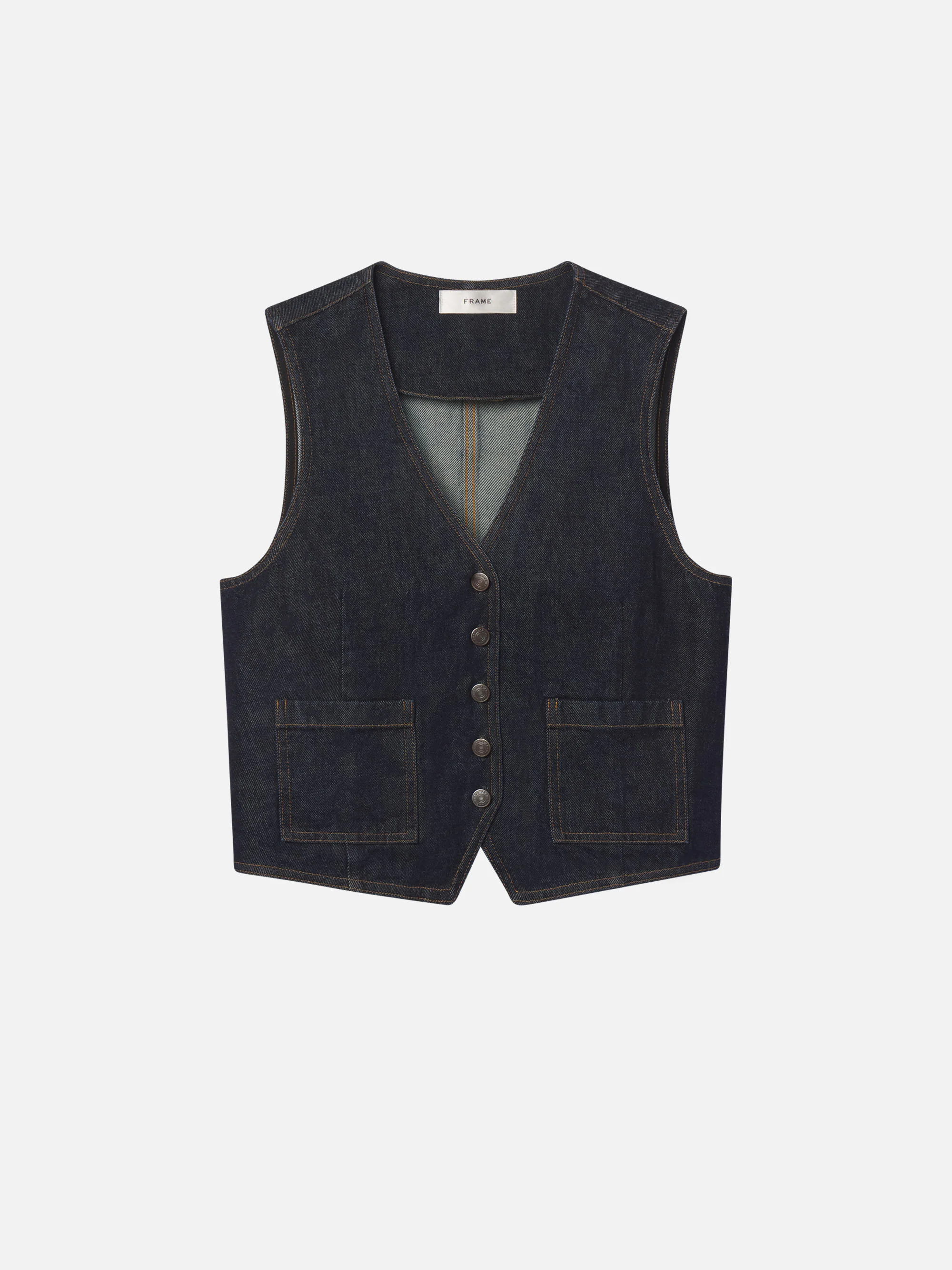The Denim Vest -- Rinse