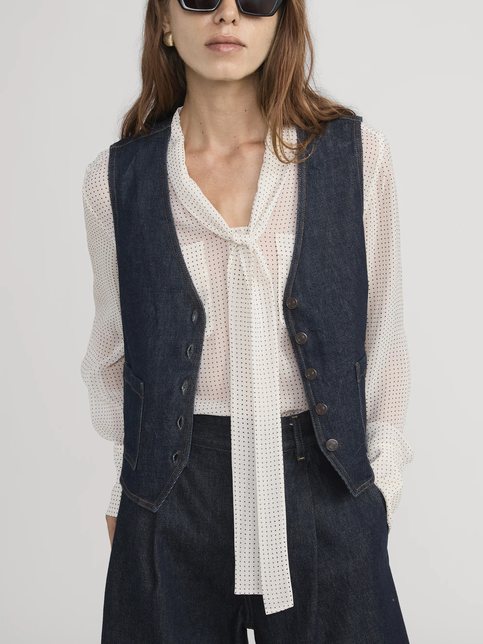 The Denim Vest -- Rinse - Image 3