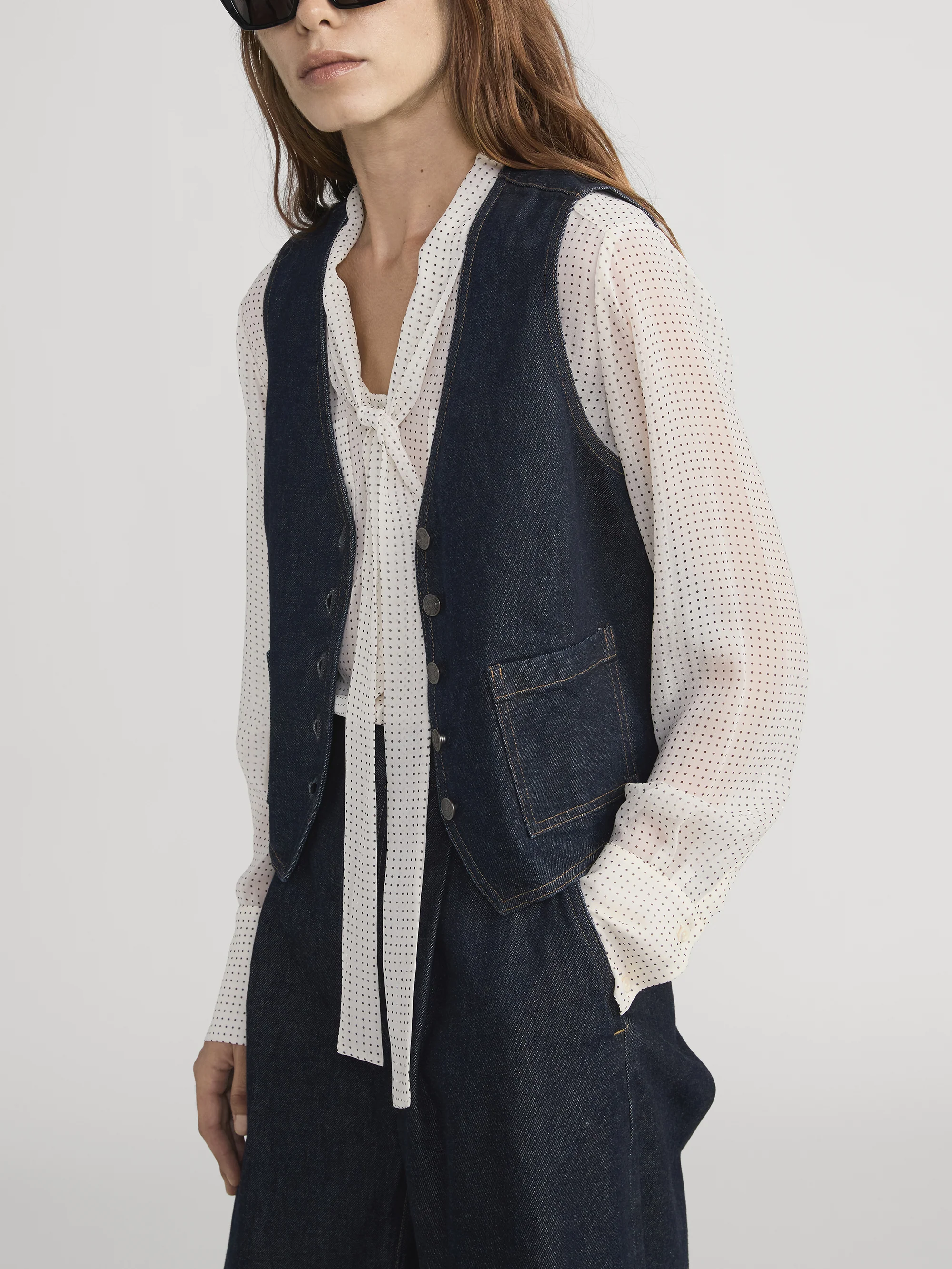 The Denim Vest -- Rinse - Image 5