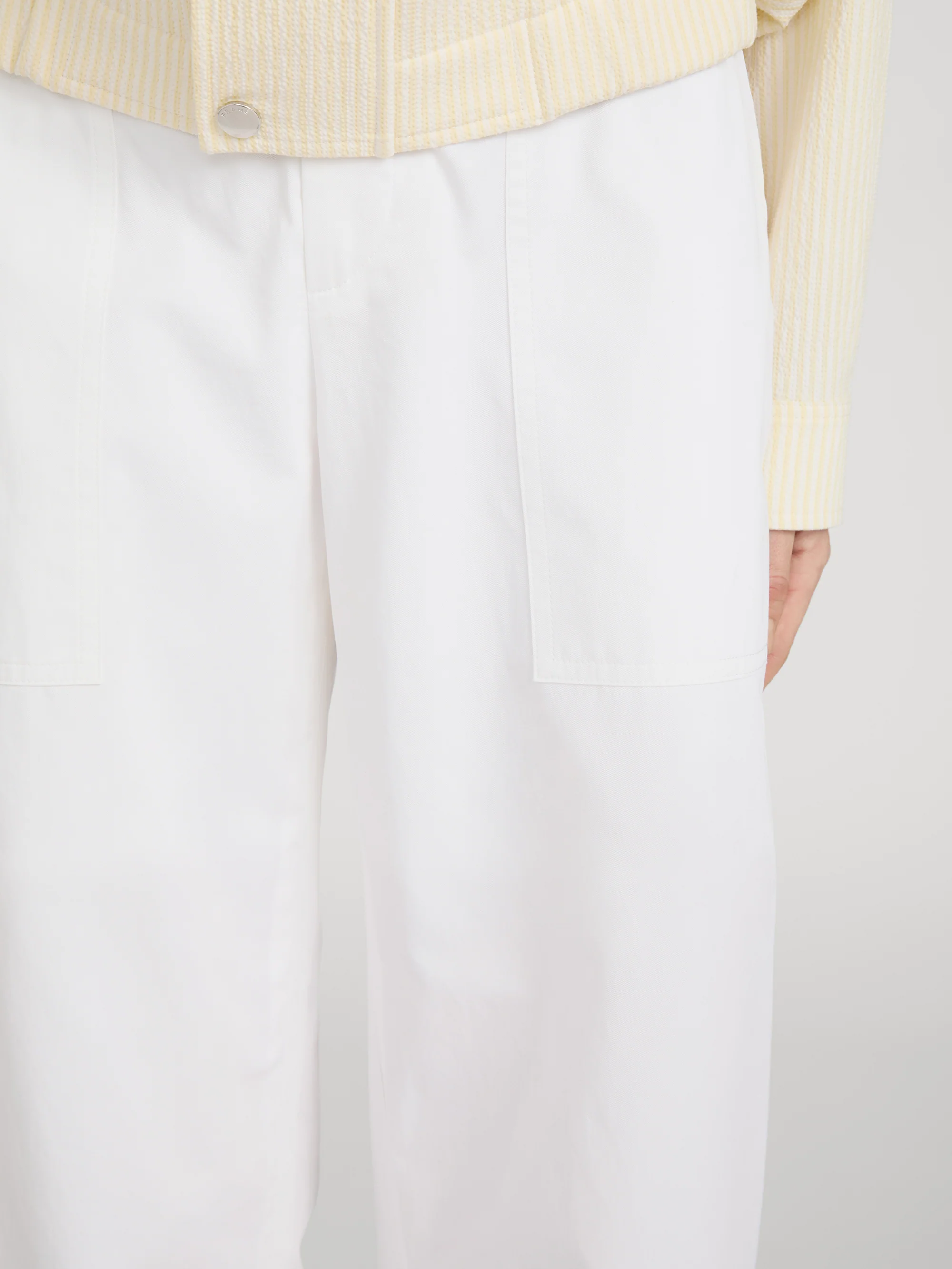 The Editor Pant -- White - Image 5