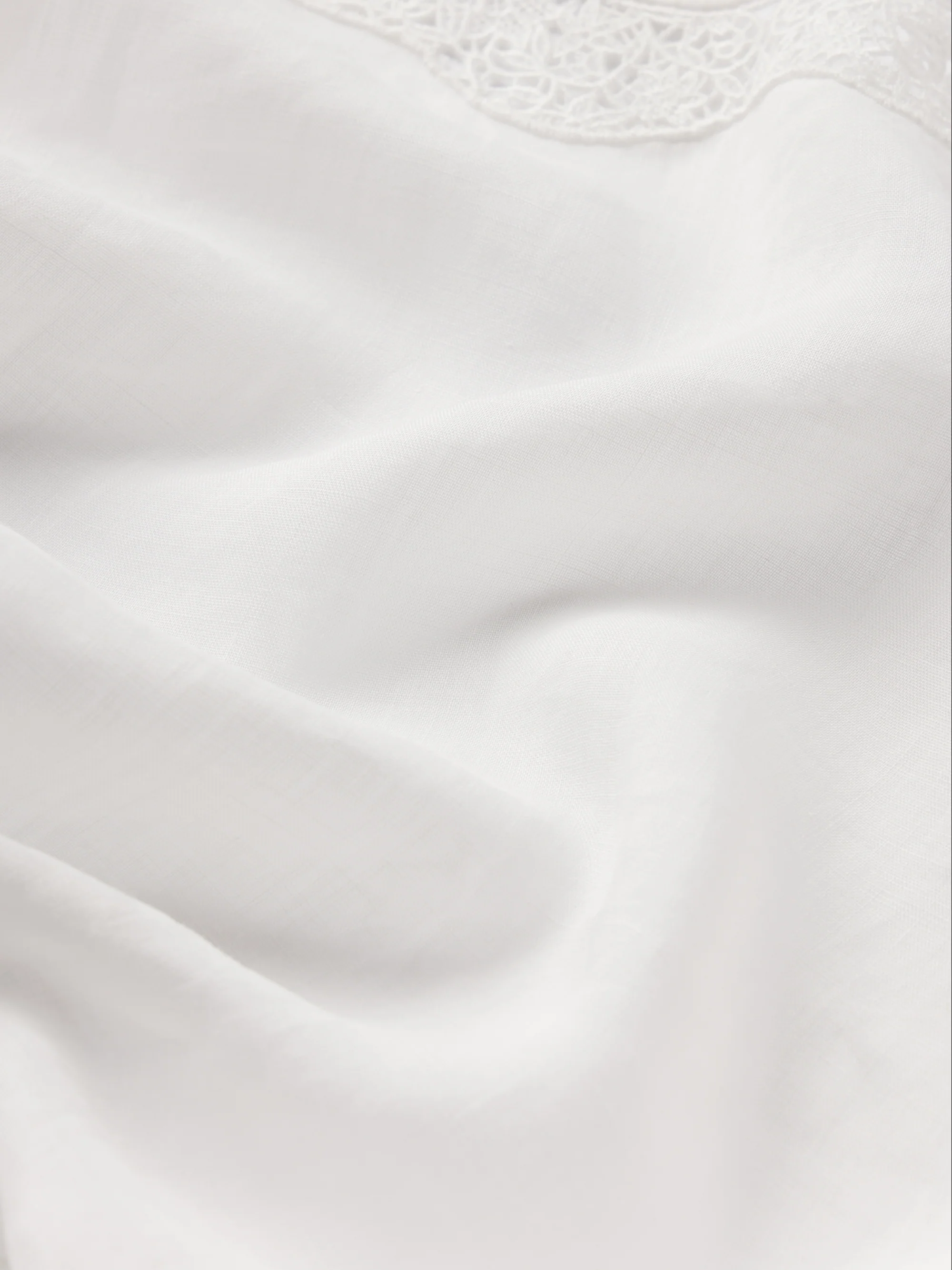 The Embroidered Top -- White - Image 7