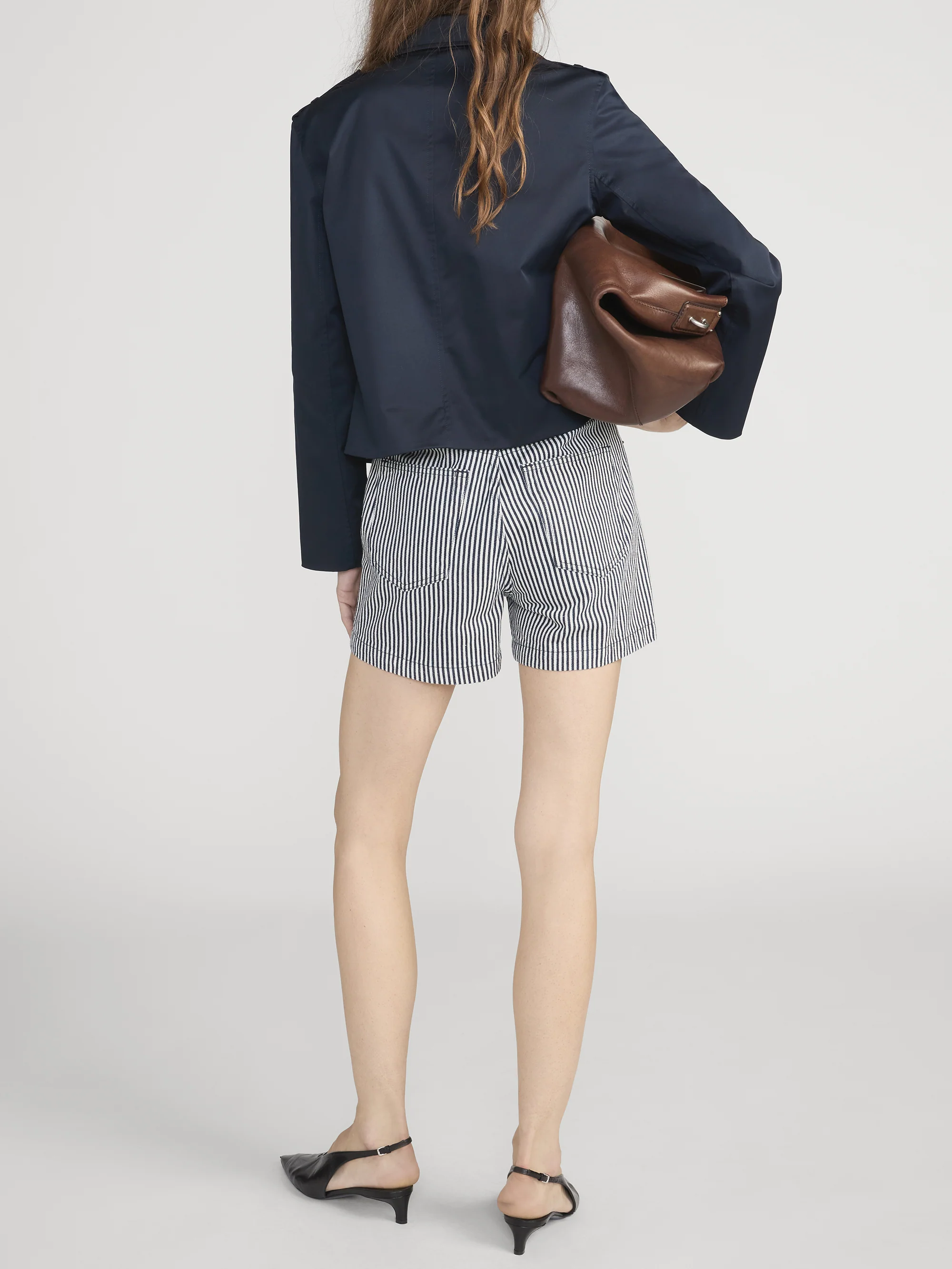 The Everyday Short -- Navy Stripe - Image 4
