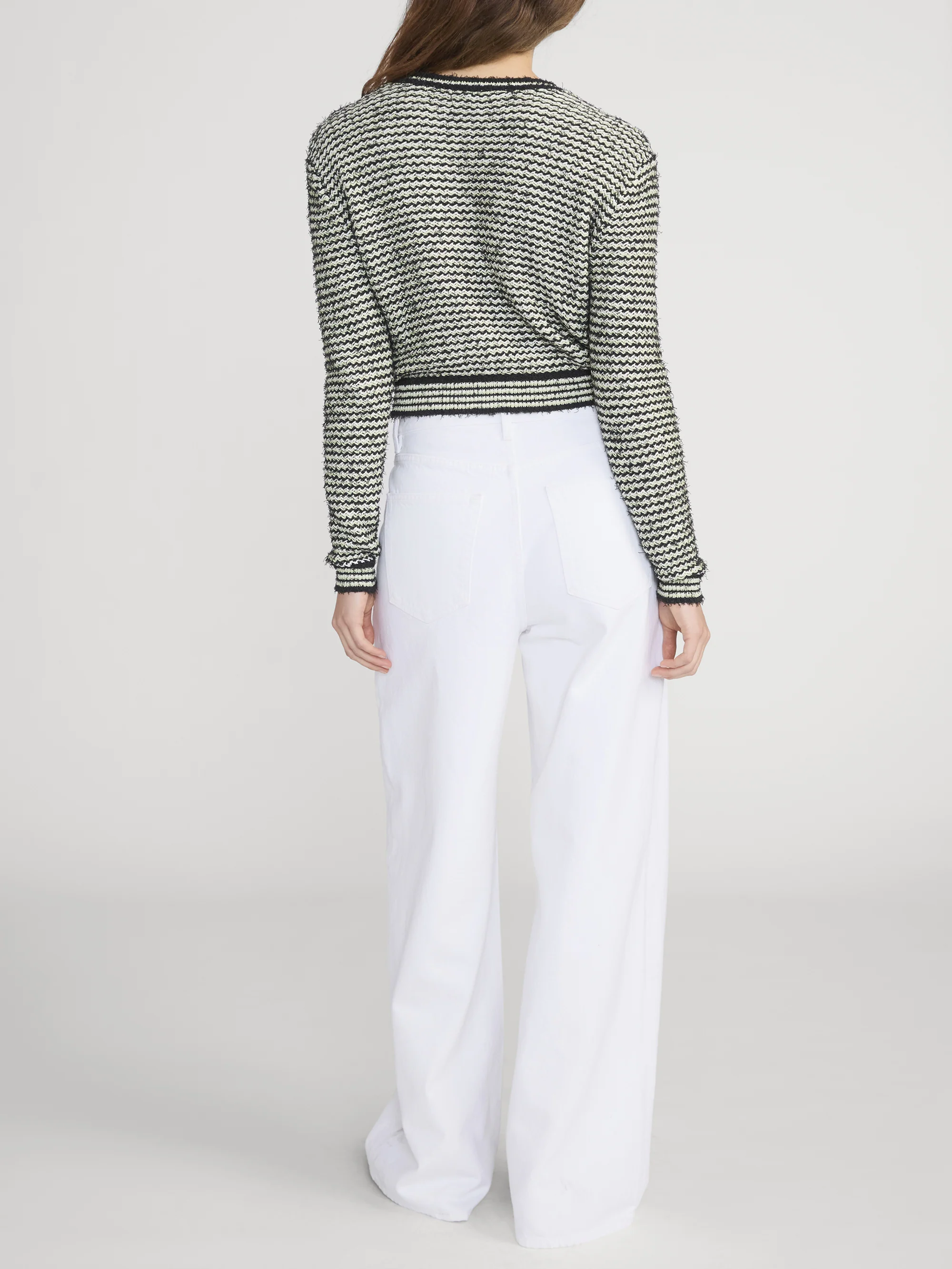 The Eyelash V Sweater -- Soft Lime - Image 6