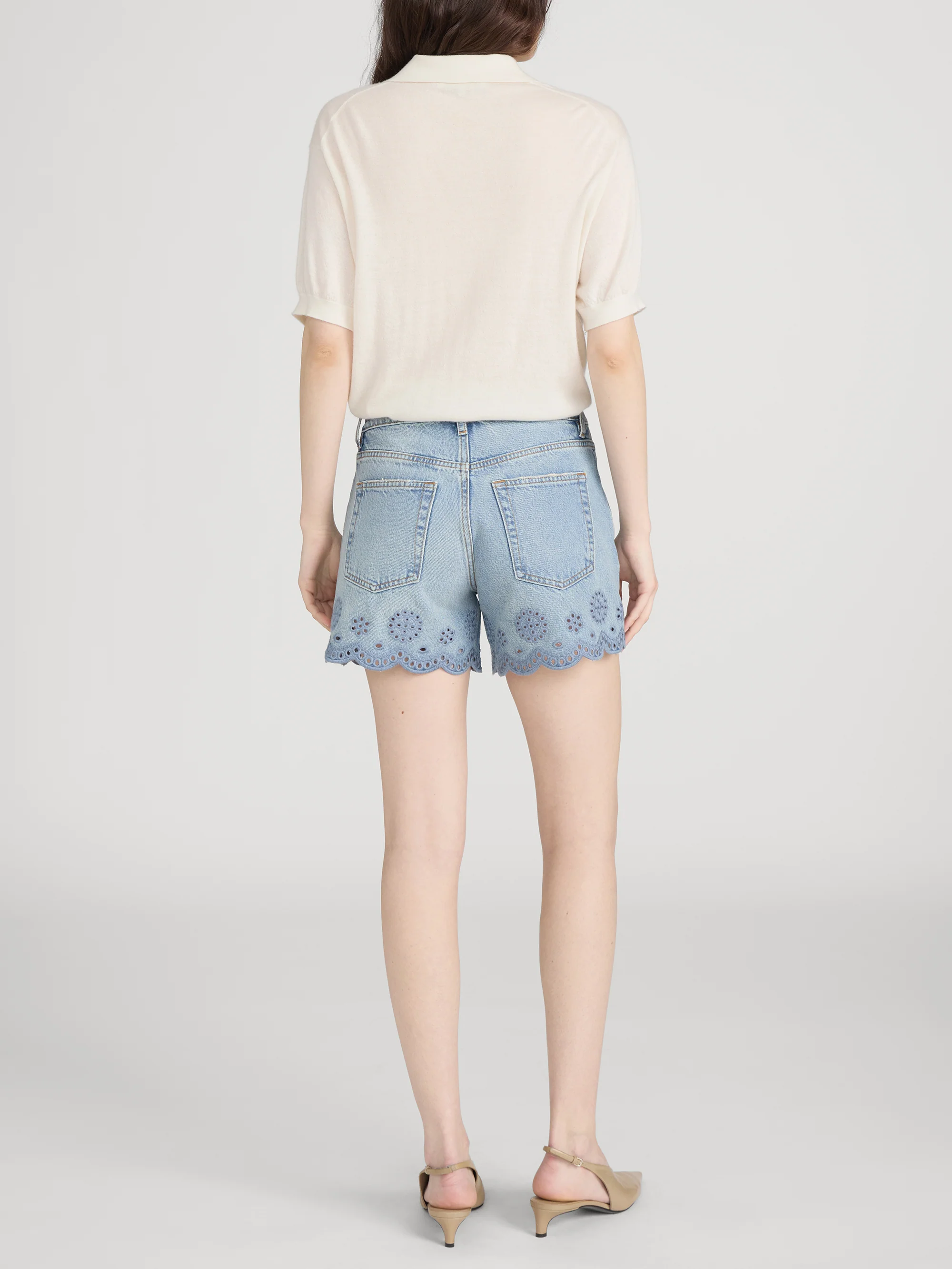 The Eyelet Hang Short Long -- Serene - Image 6