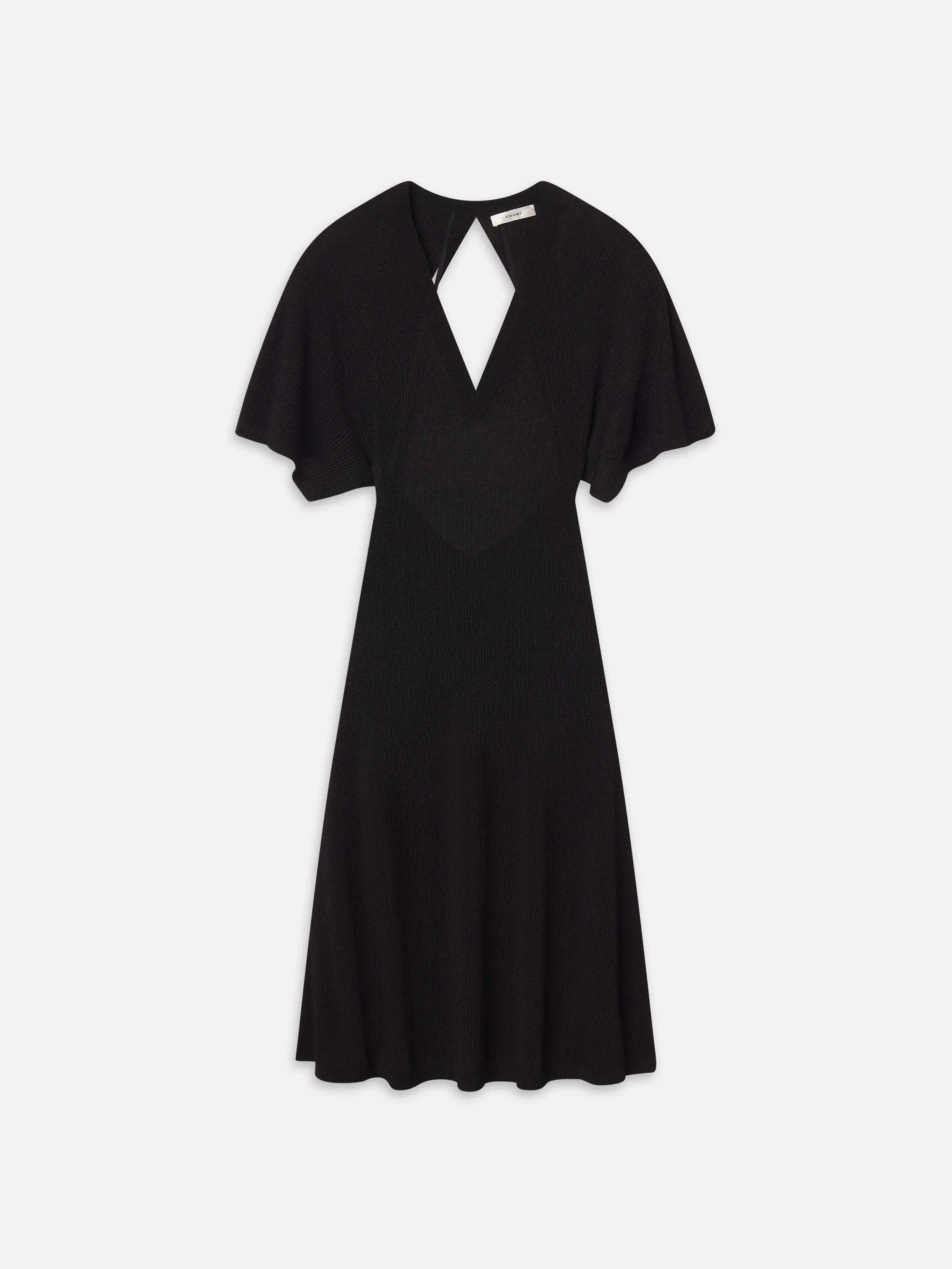 The Flounce Dress -- Black