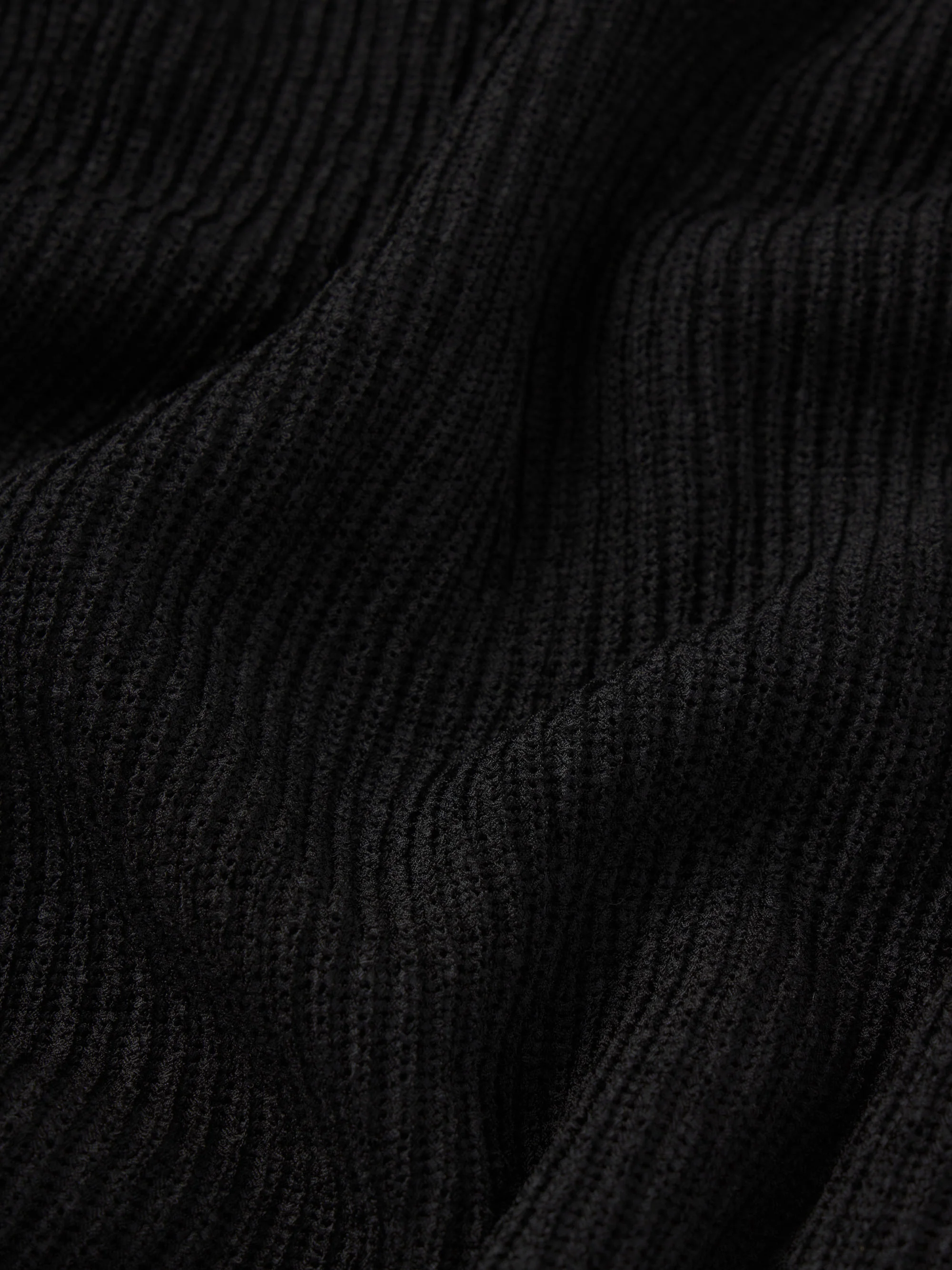 The Flounce Dress -- Black - Image 6