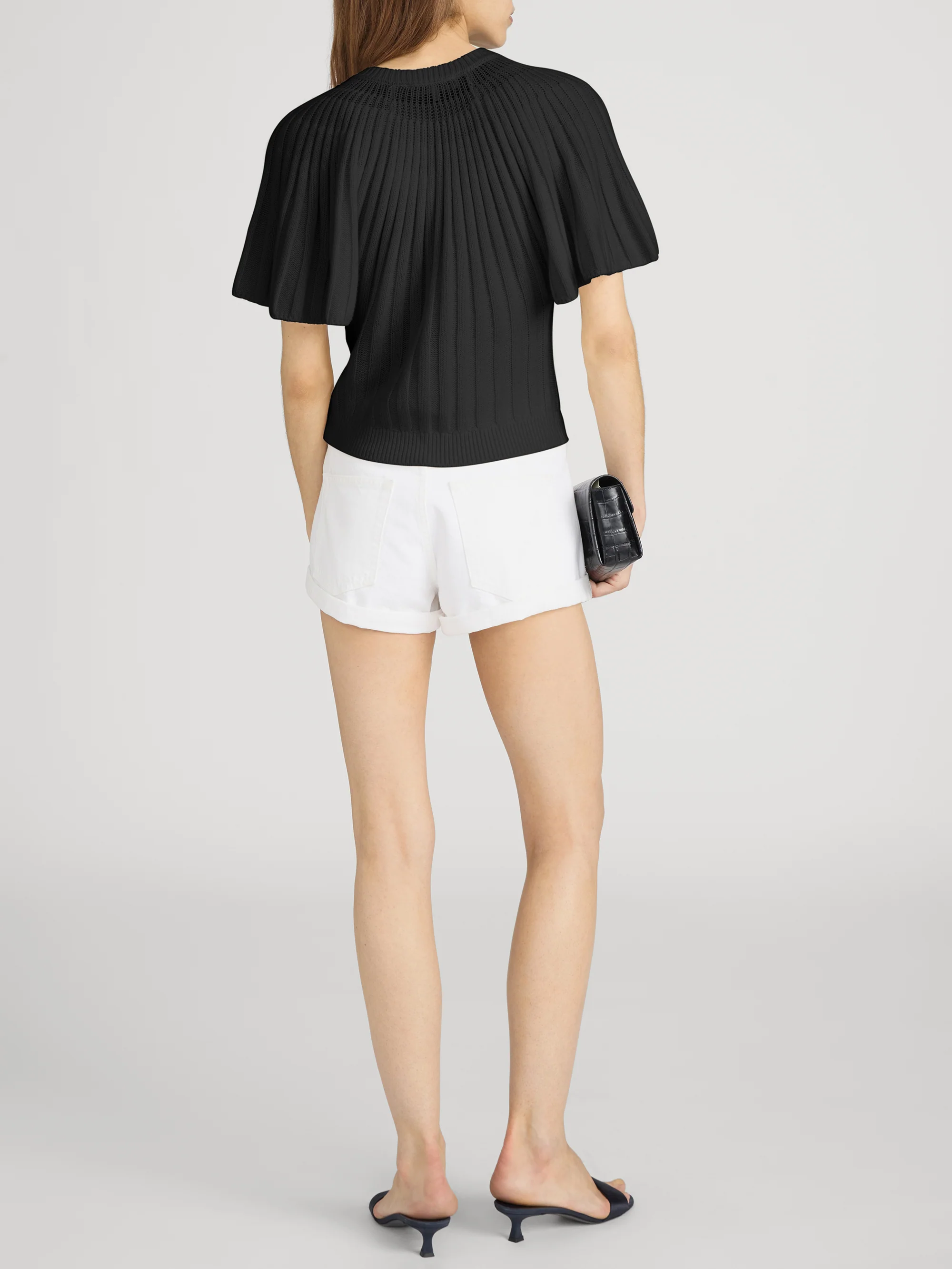 The Flutter Cardi -- Black - Image 6