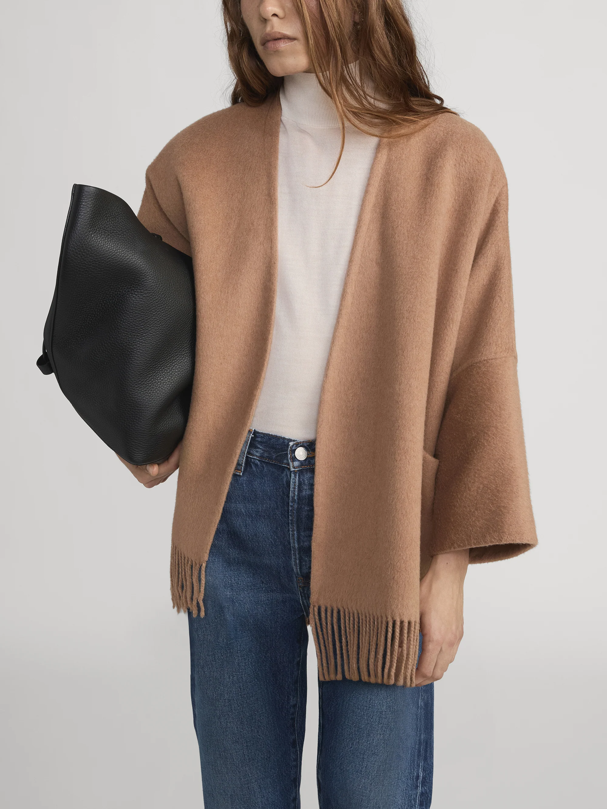 The Fringe Coat -- Camel - Image 3
