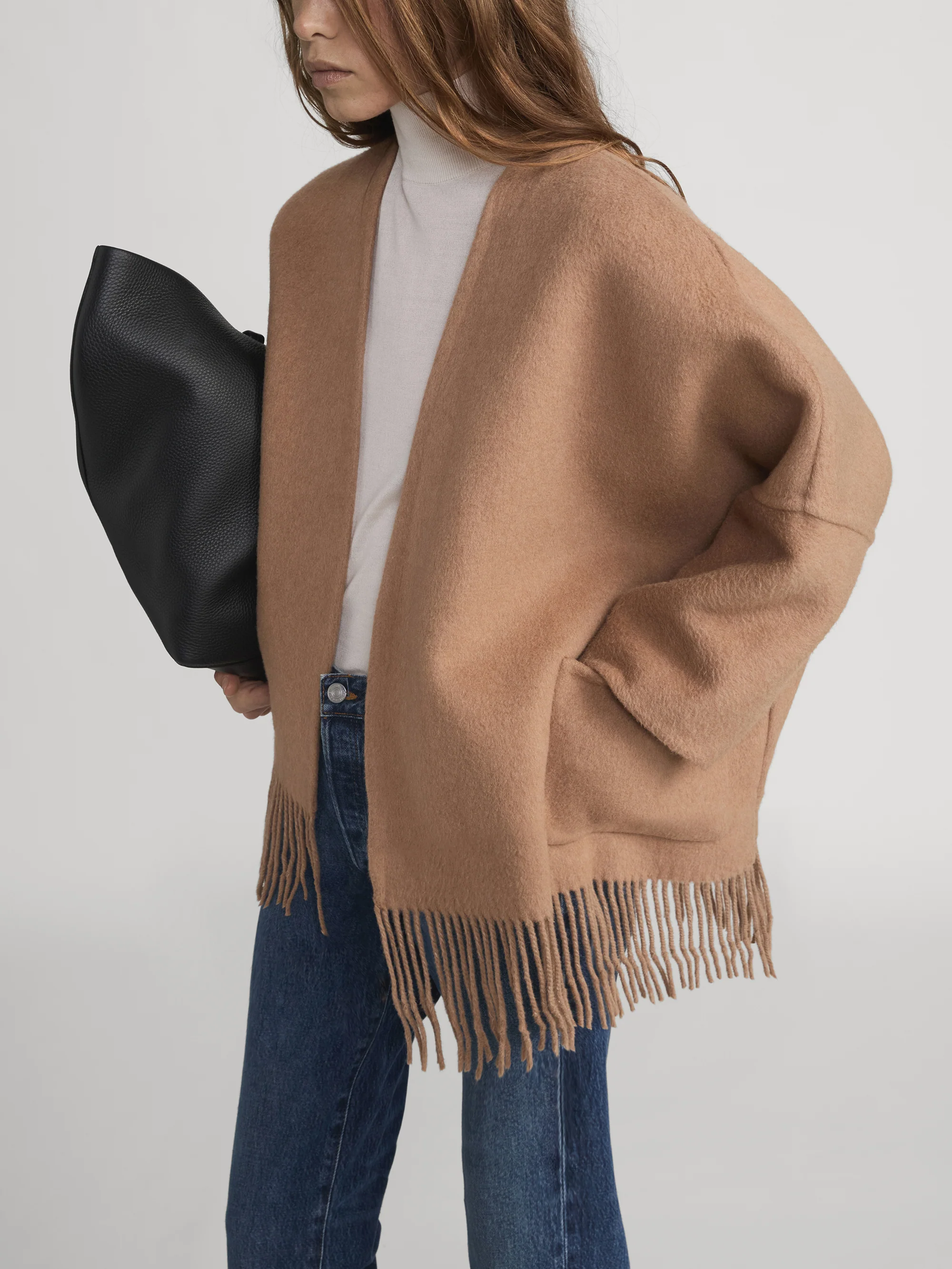 The Fringe Coat -- Camel - Image 5