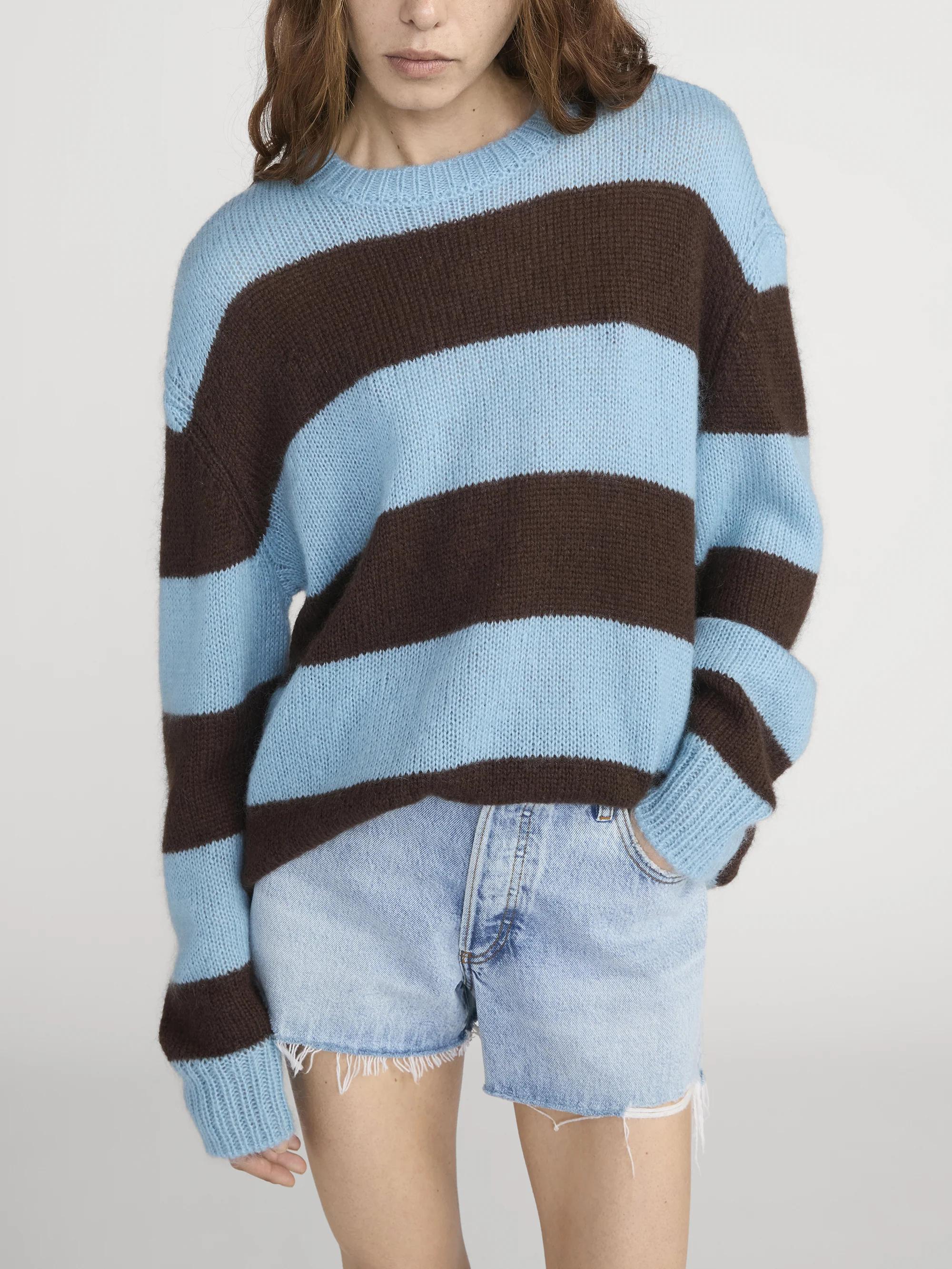 The Fuzzy Striped Crew -- Mocha Multi - Image 3