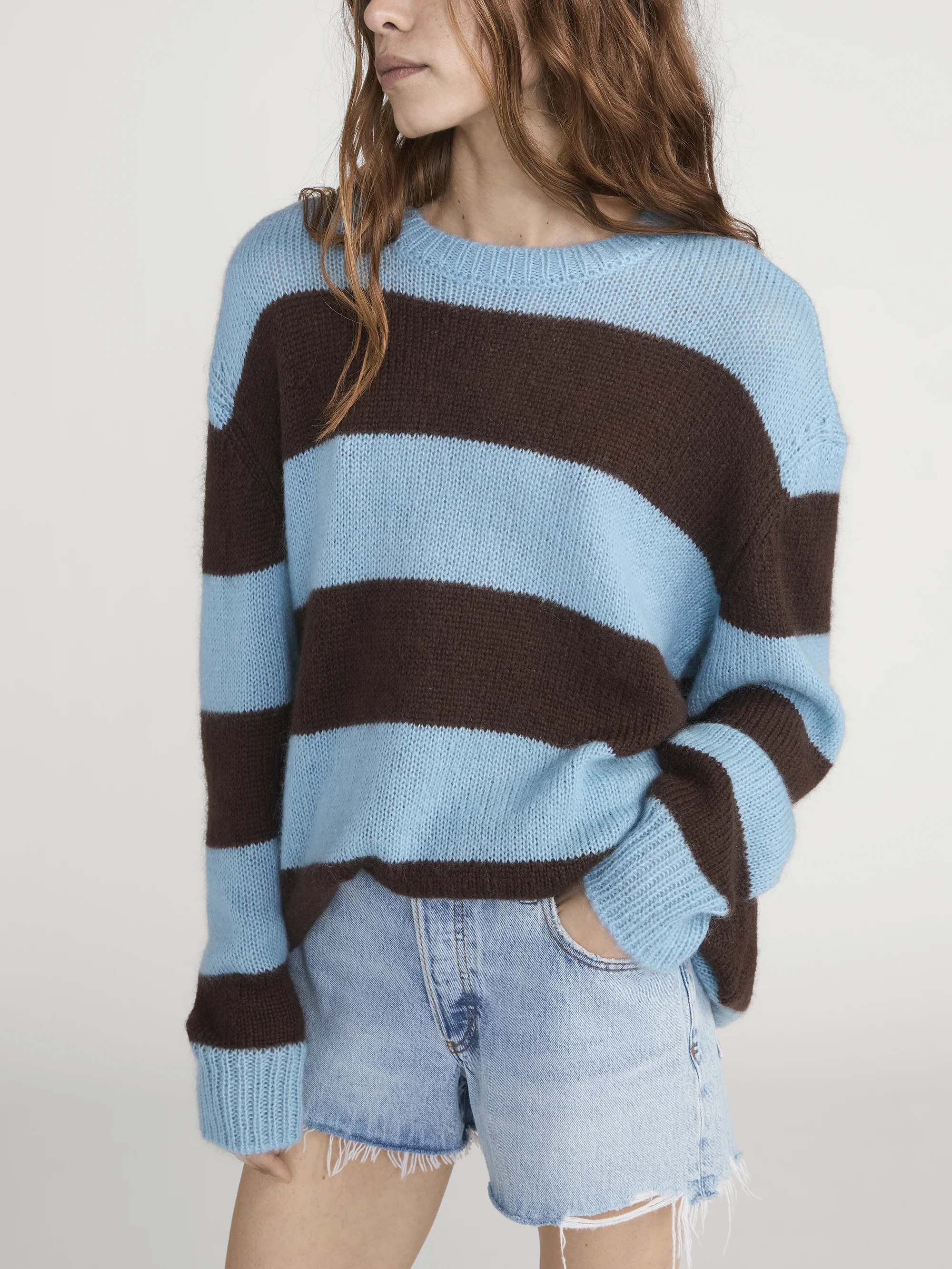 The Fuzzy Striped Crew -- Mocha Multi - Image 4
