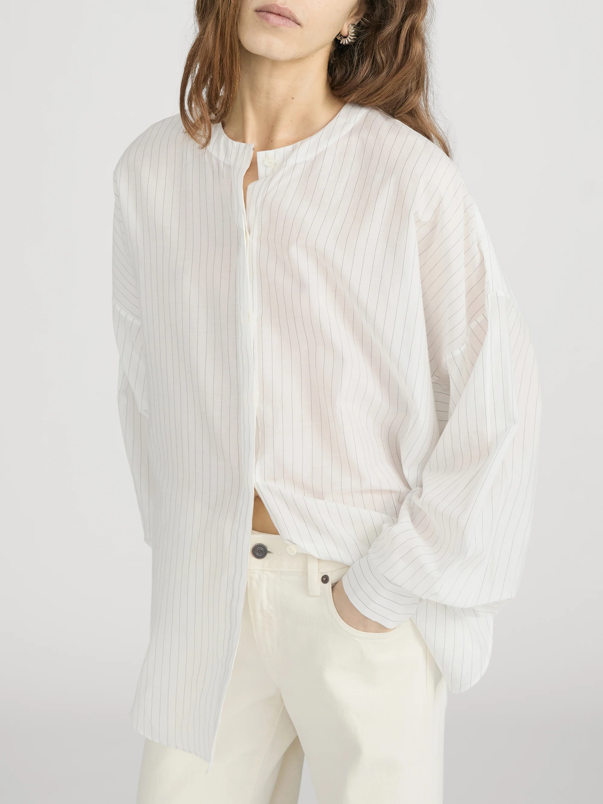 The Gallery Shirt -- Cream Multi - Image 4