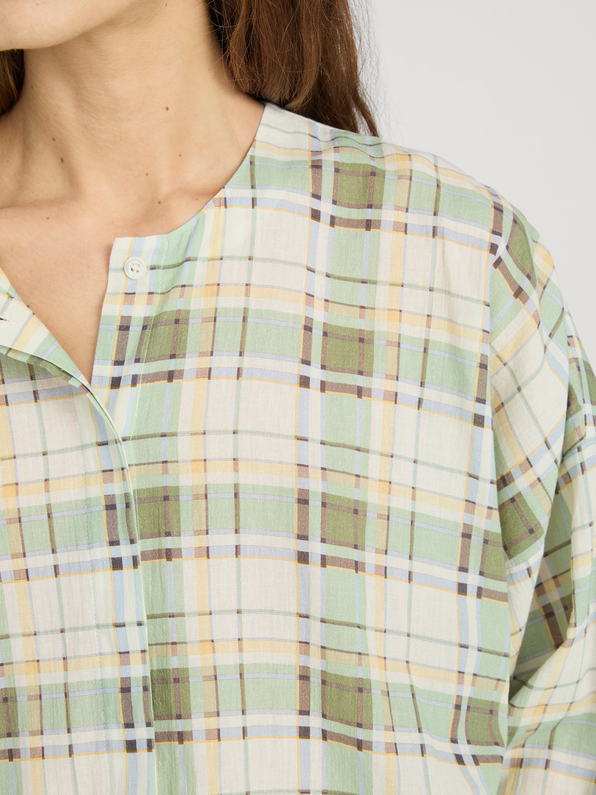 The Gallery Shirt -- Jade Green Plaid - Image 5