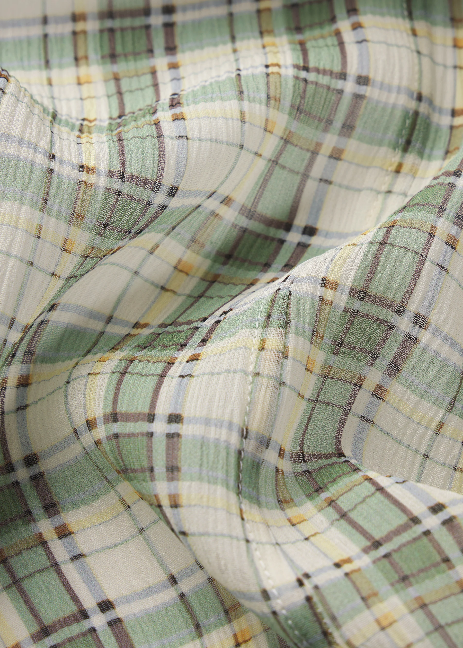 The Gillian Top -- Jade Green Plaid - Image 7
