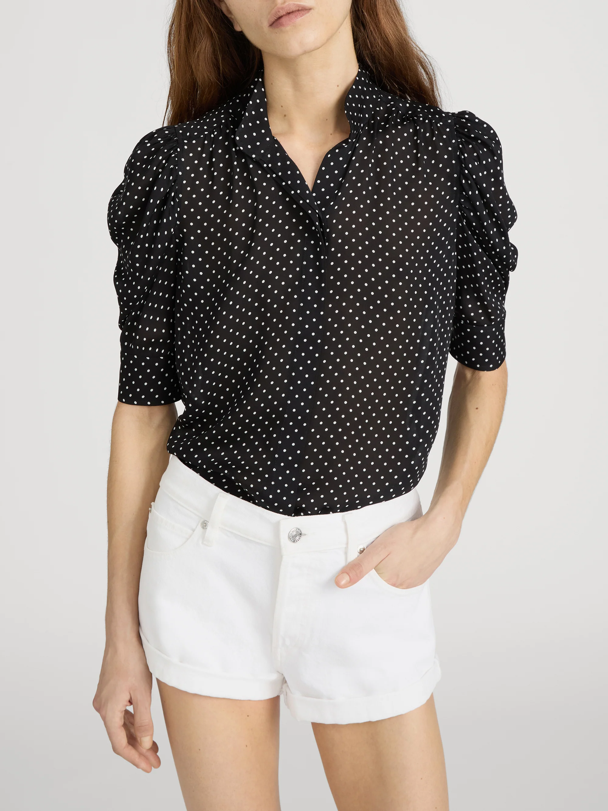 The Gillian Top -- Black Multi - Image 3