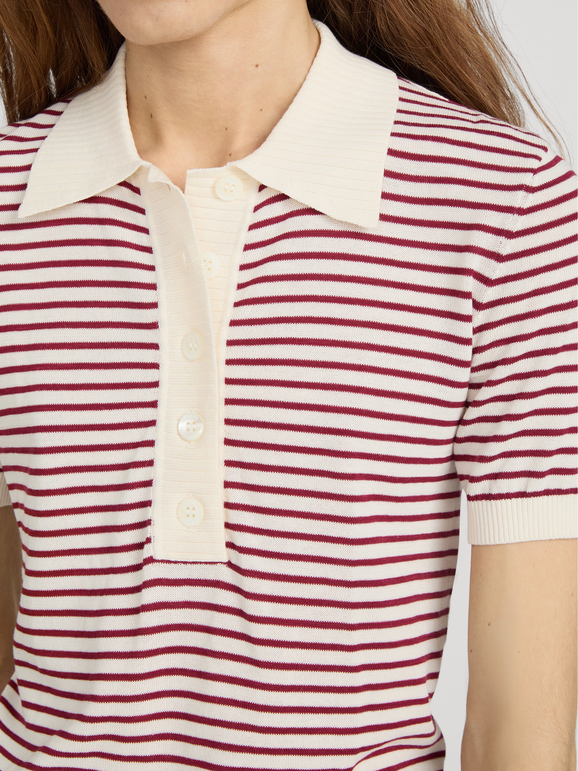 The Graduate Polo -- Cream Multi - Image 5