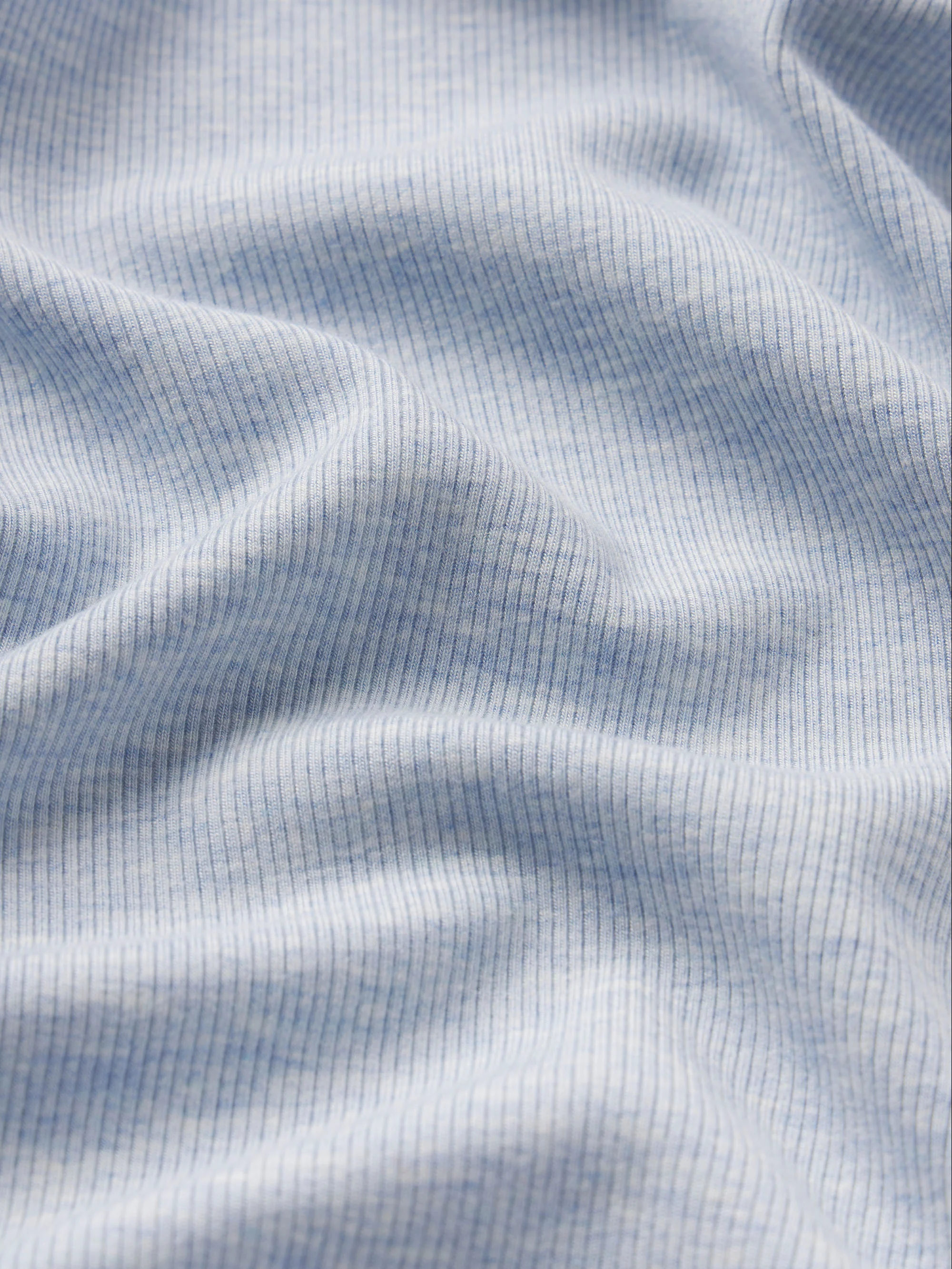 The Heather Rib Crew -- Sky Blue - Image 7