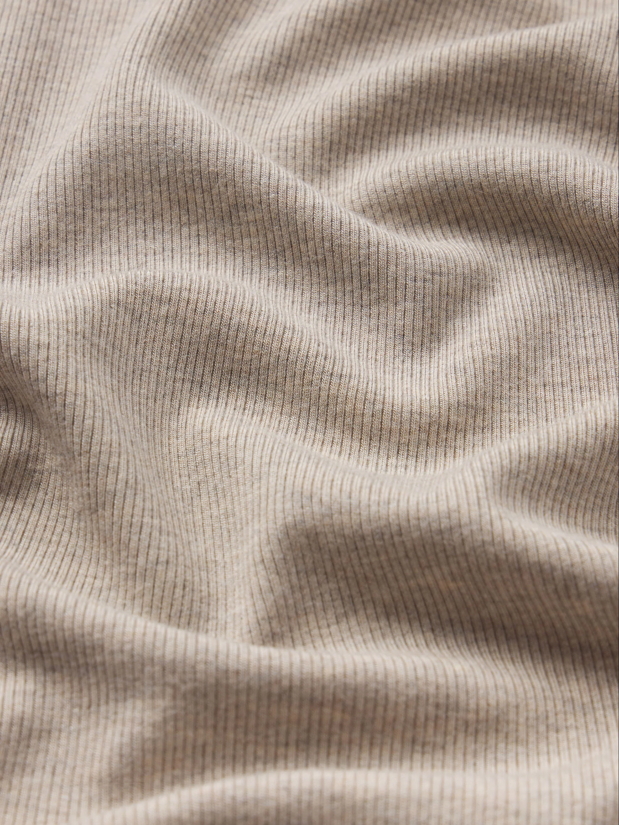 The Heather Rib Crew Tee -- Tabby Heather - Image 7