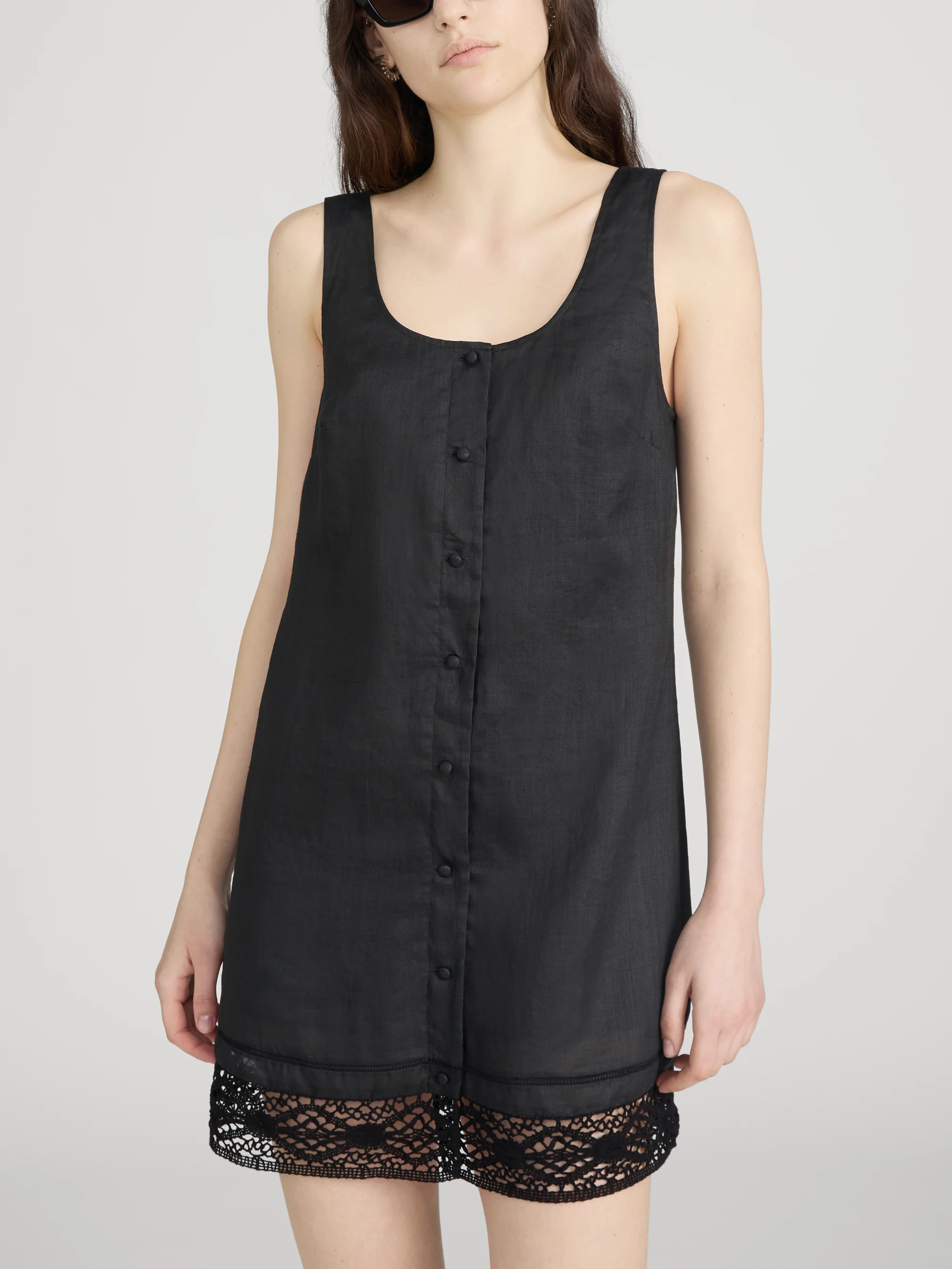 The Heirloom Dress -- Black - Image 3