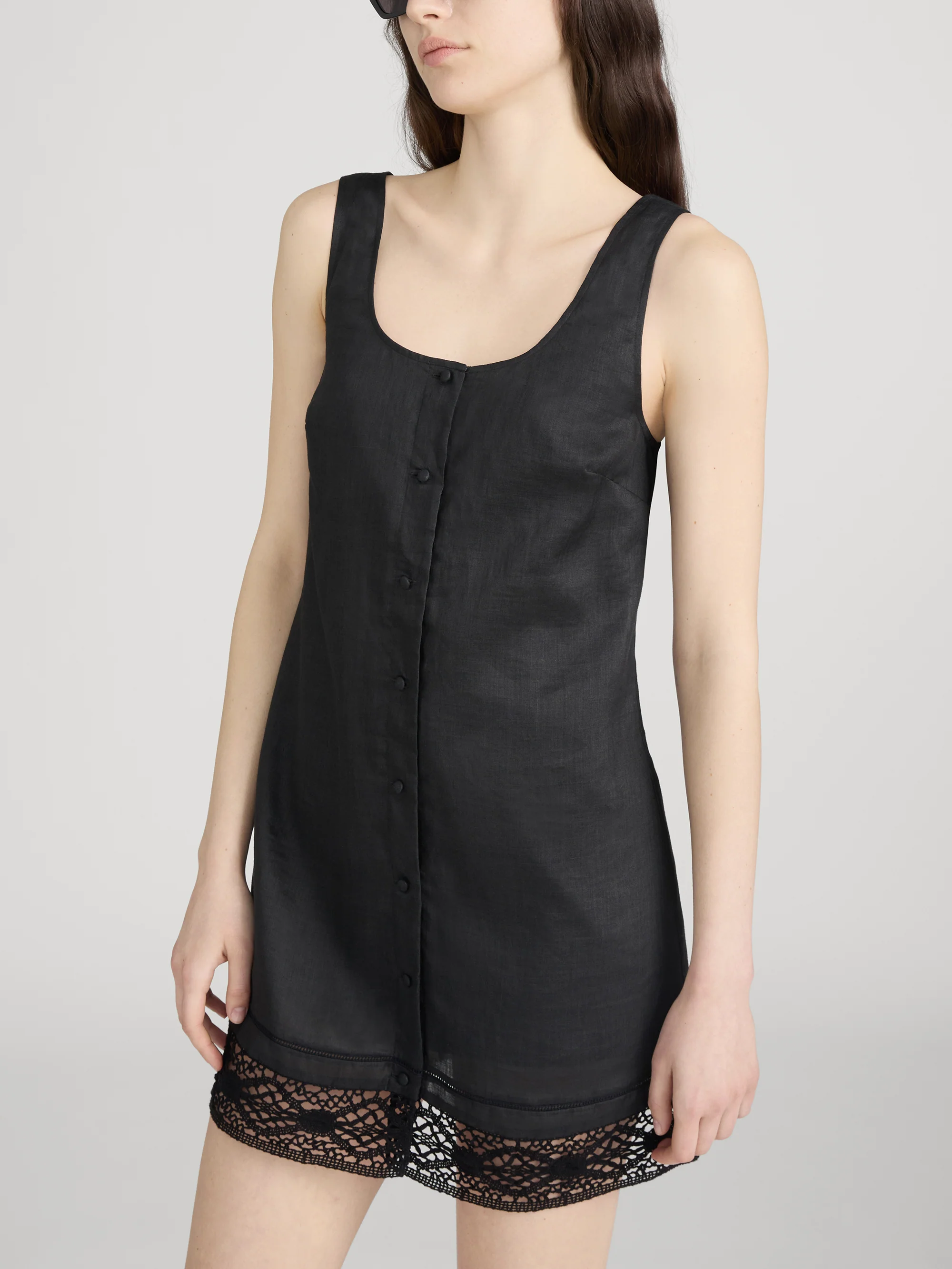 The Heirloom Dress -- Black - Image 4