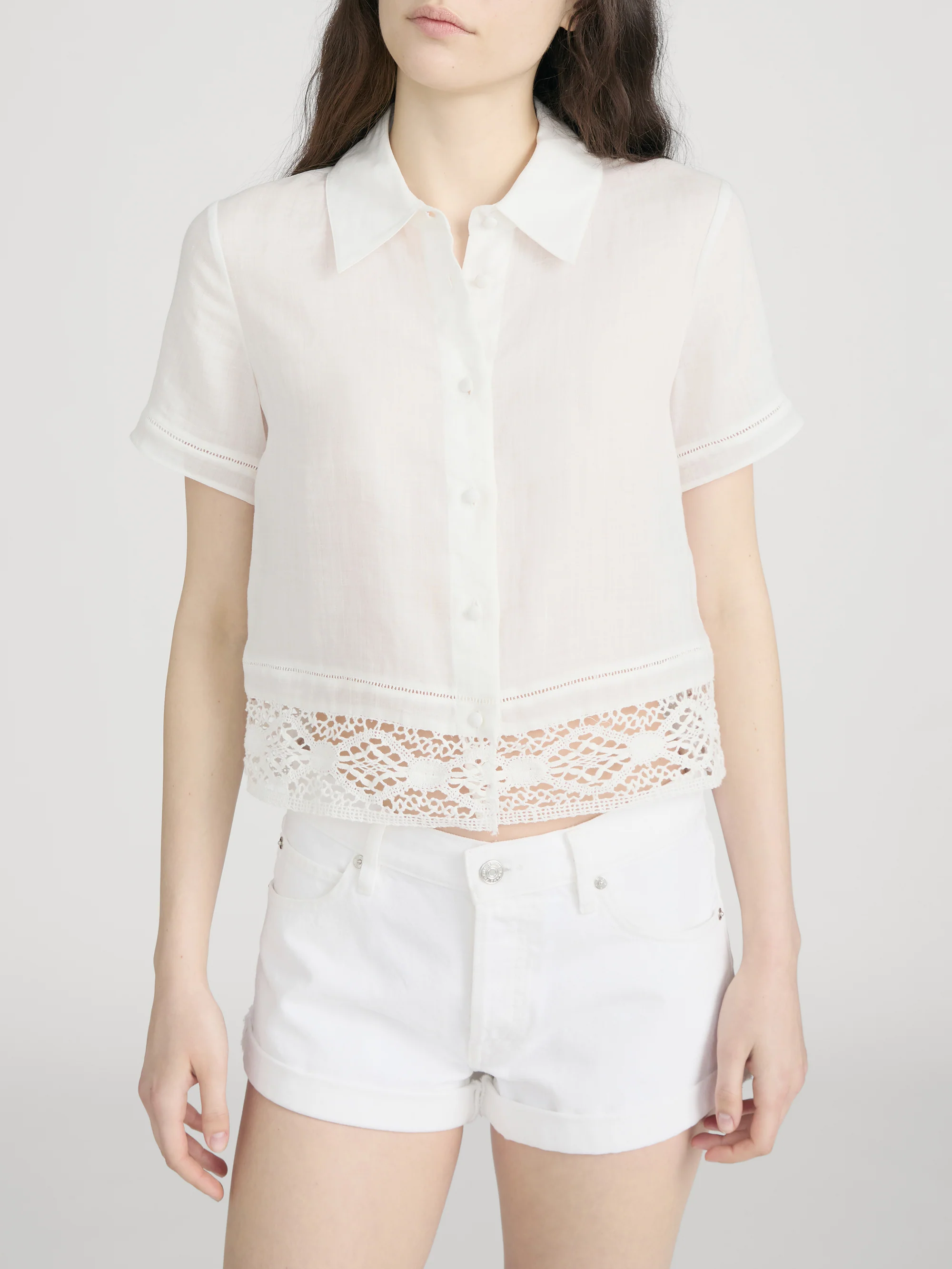 The Heirloom Shirt -- White - Image 3