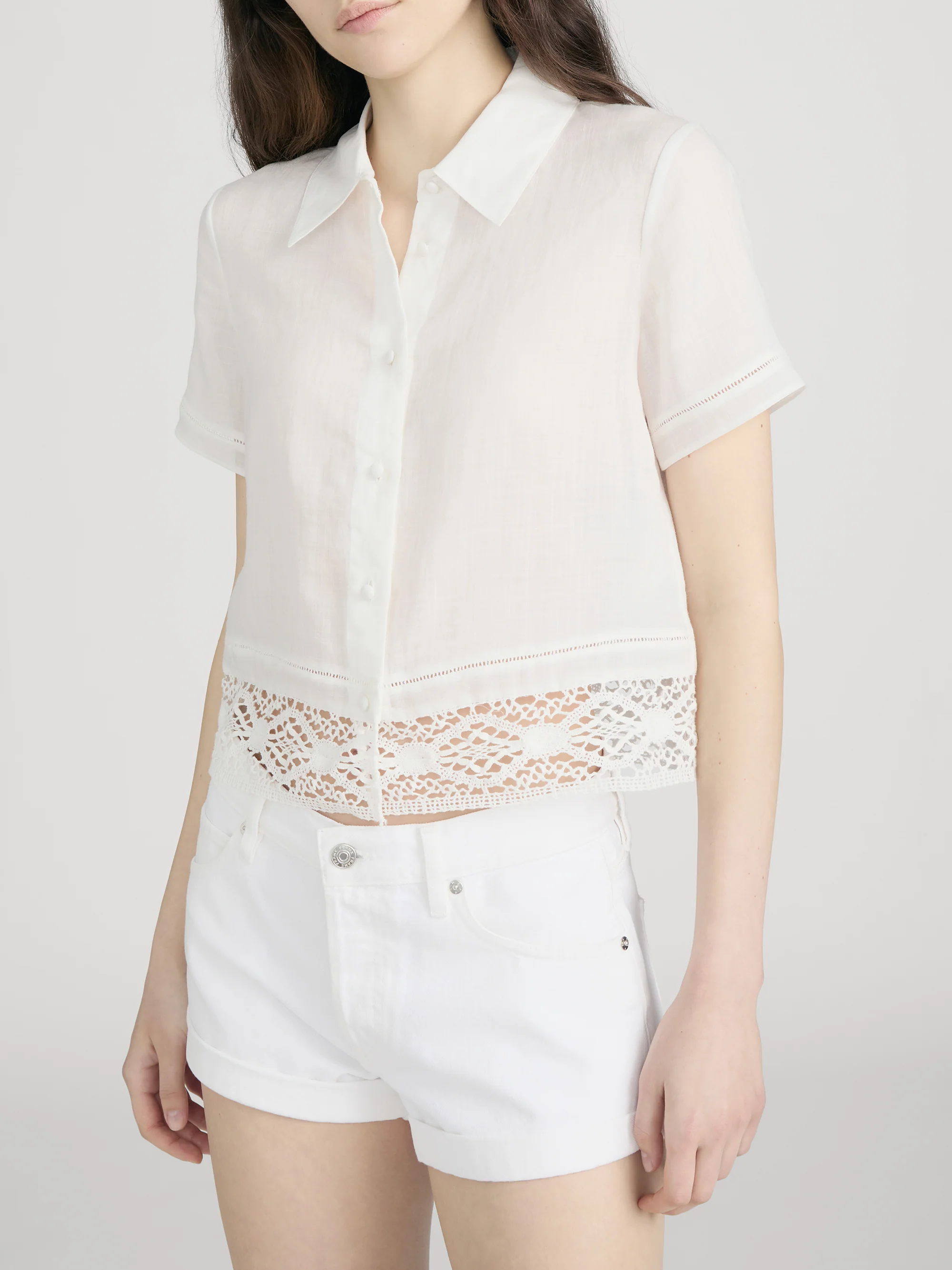 The Heirloom Shirt -- White - Image 5