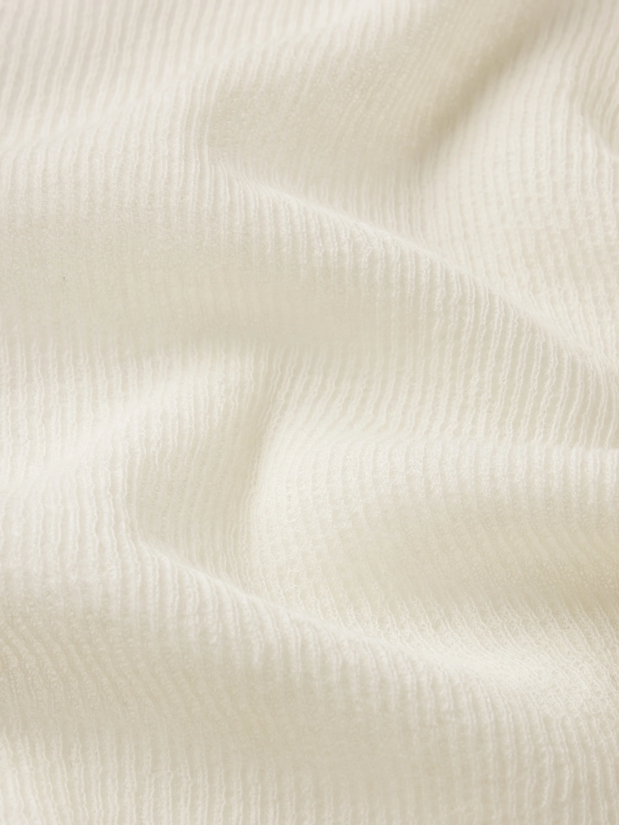 The Henley Rib Tee -- Cream - Image 7