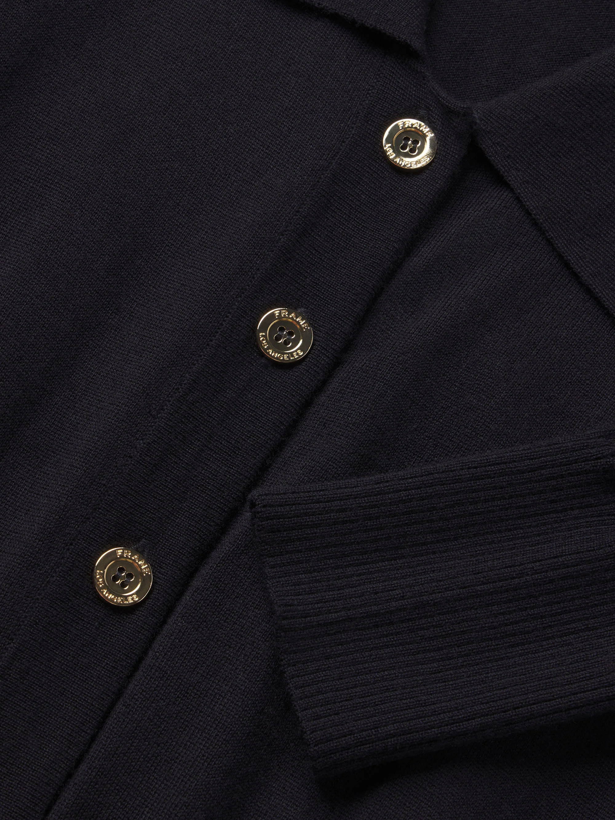 The Knit Polo Dress -- Navy - Image 6
