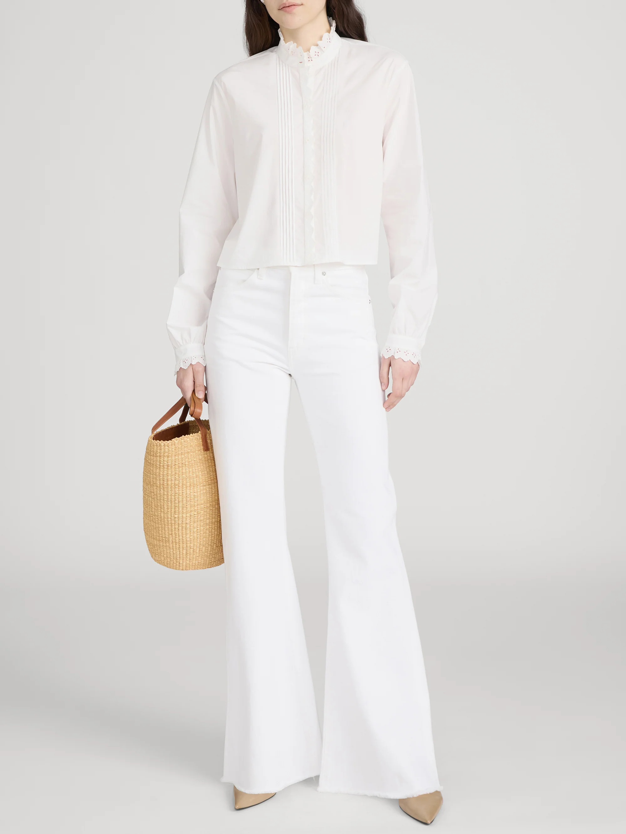 The Lax -- White Raw Fray - Image 2
