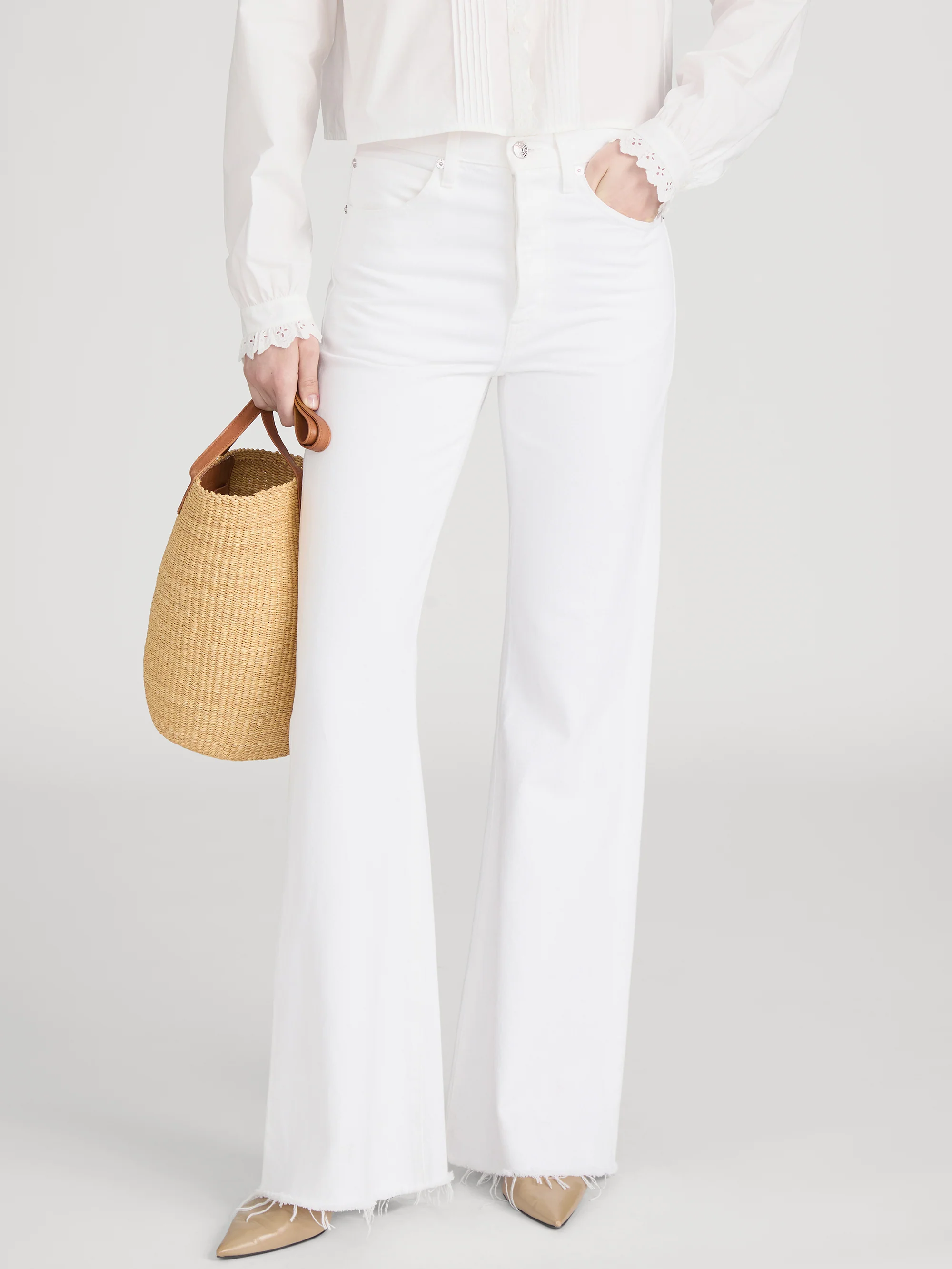 The Lax -- White Raw Fray - Image 3