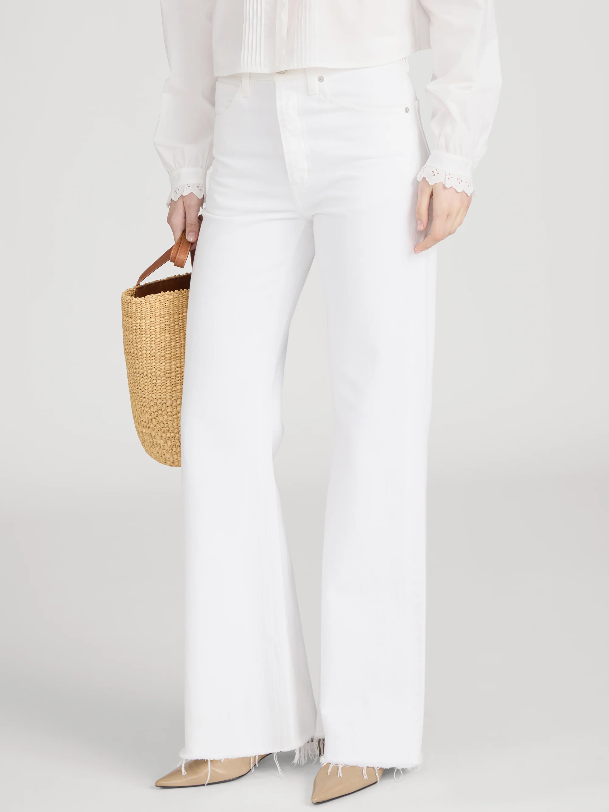 The Lax -- White Raw Fray - Image 4