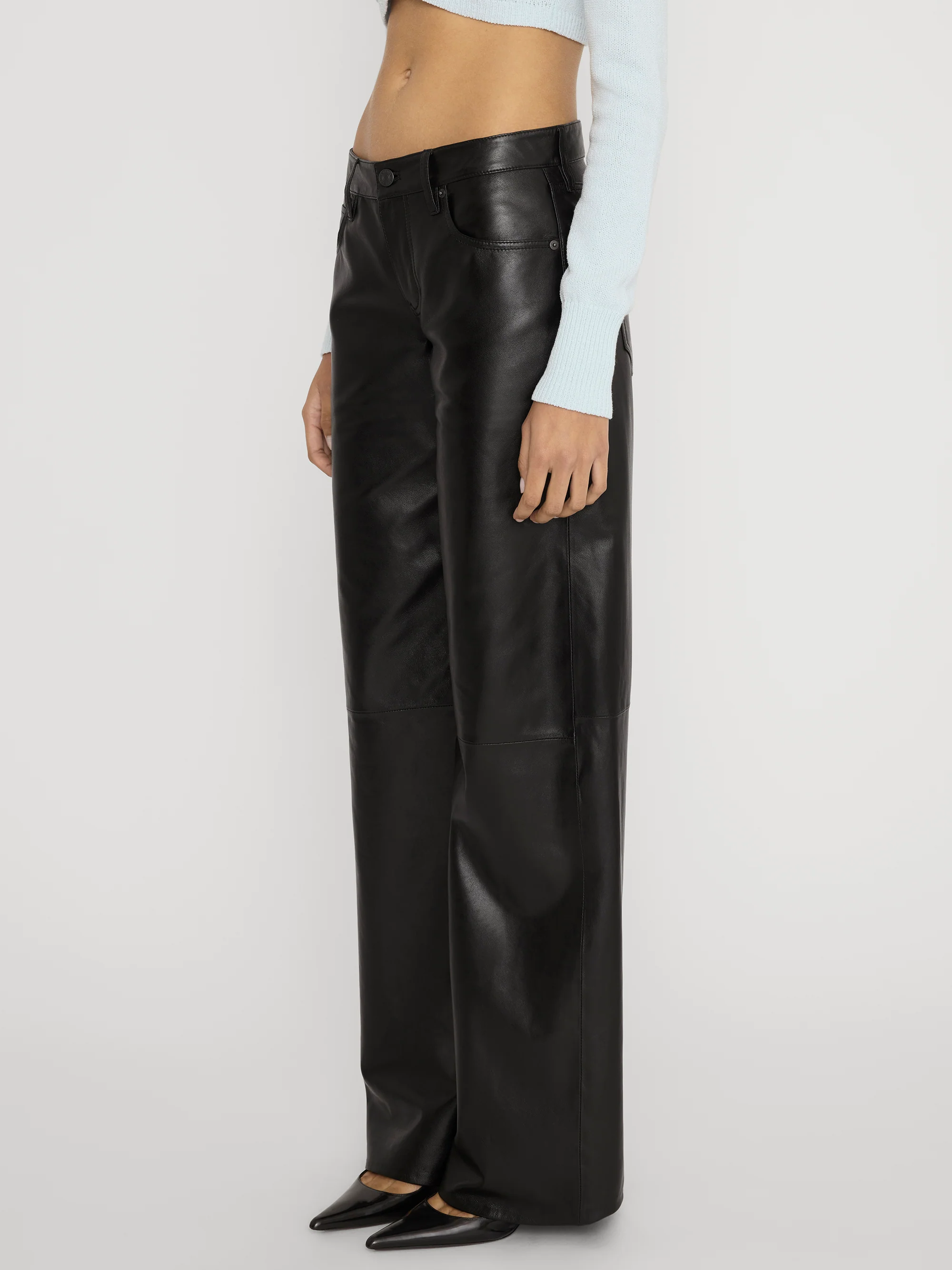 The Leather Leo -- Black - Image 4