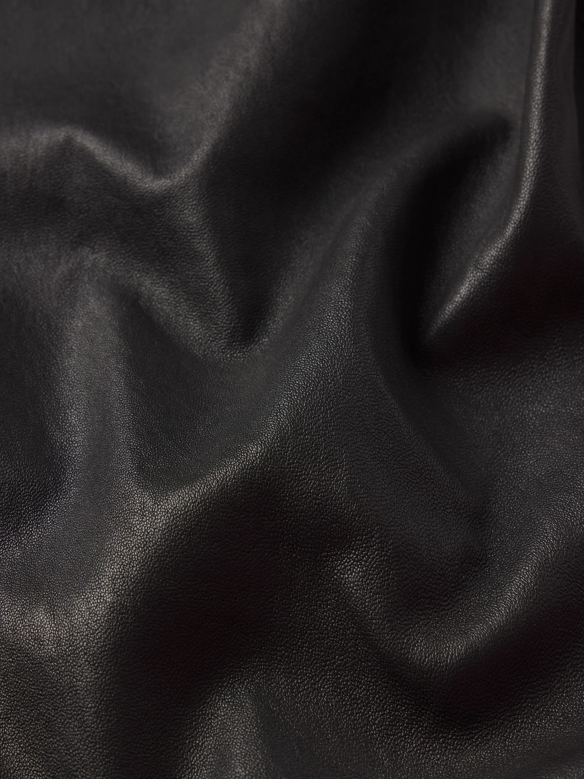 The Leather Reboot Crop -- Black - Image 7