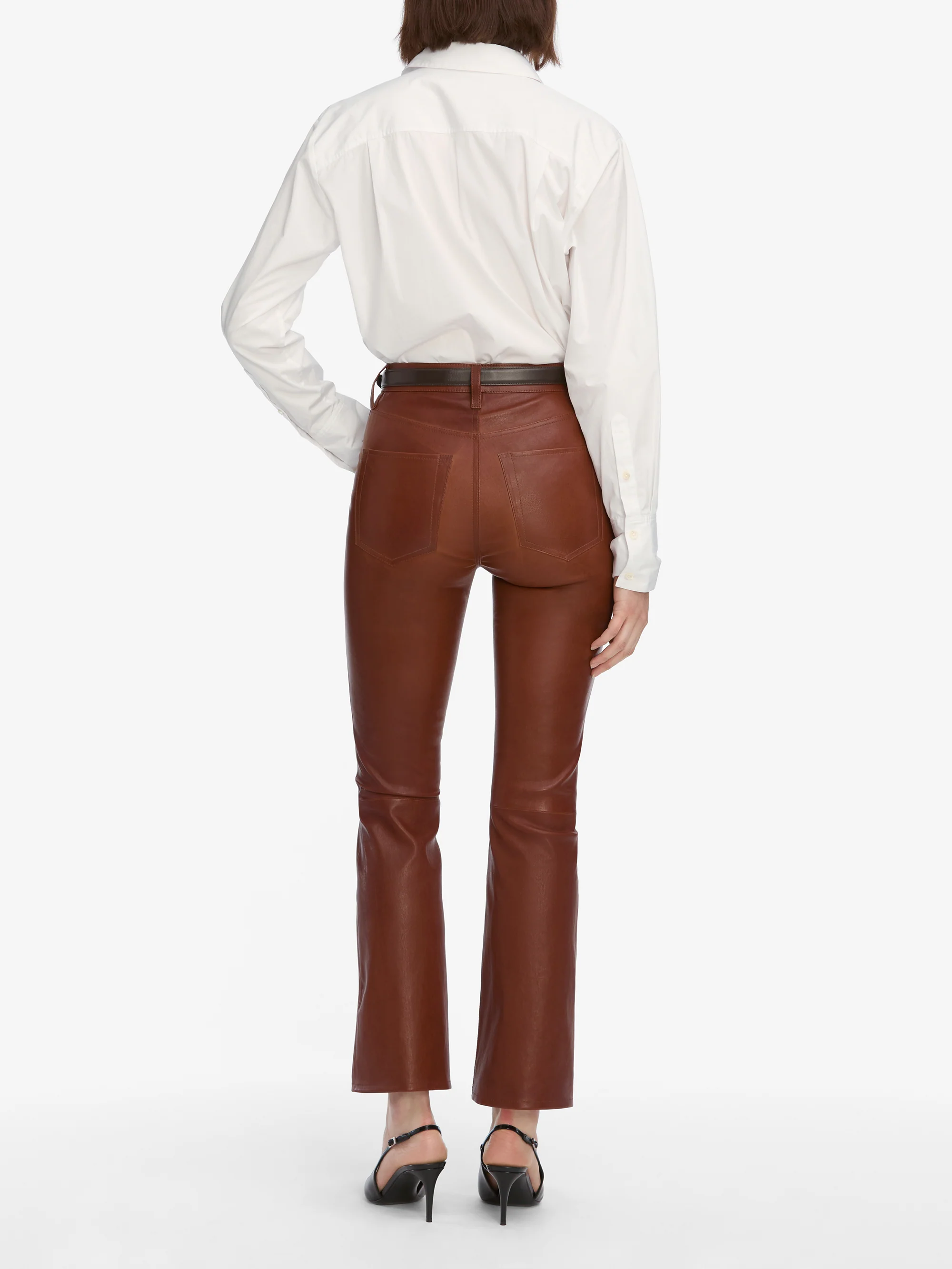The Leather Reboot Crop -- Whiskey - Image 6