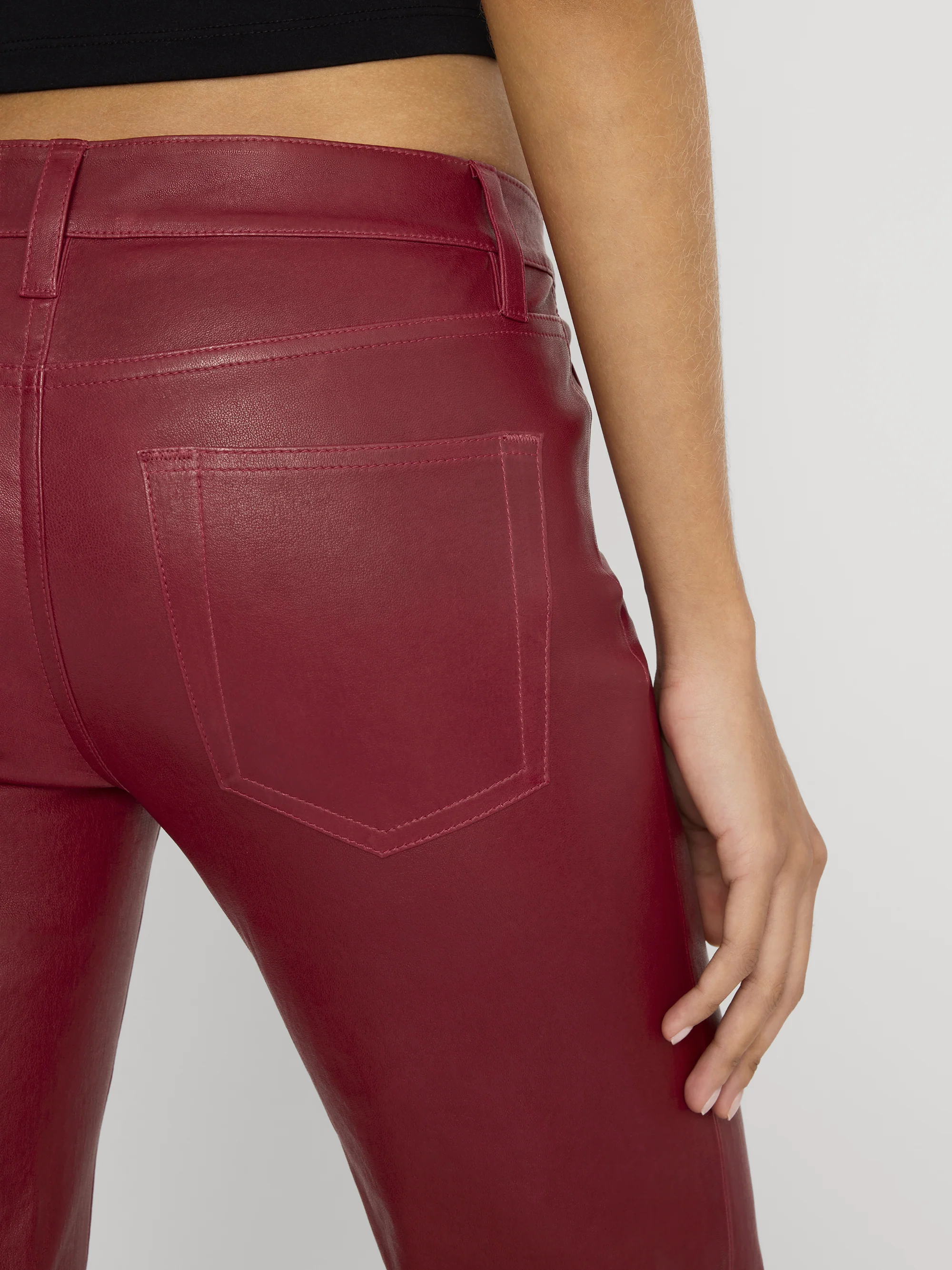 The Leather Rouge -- Burgundy - Image 5