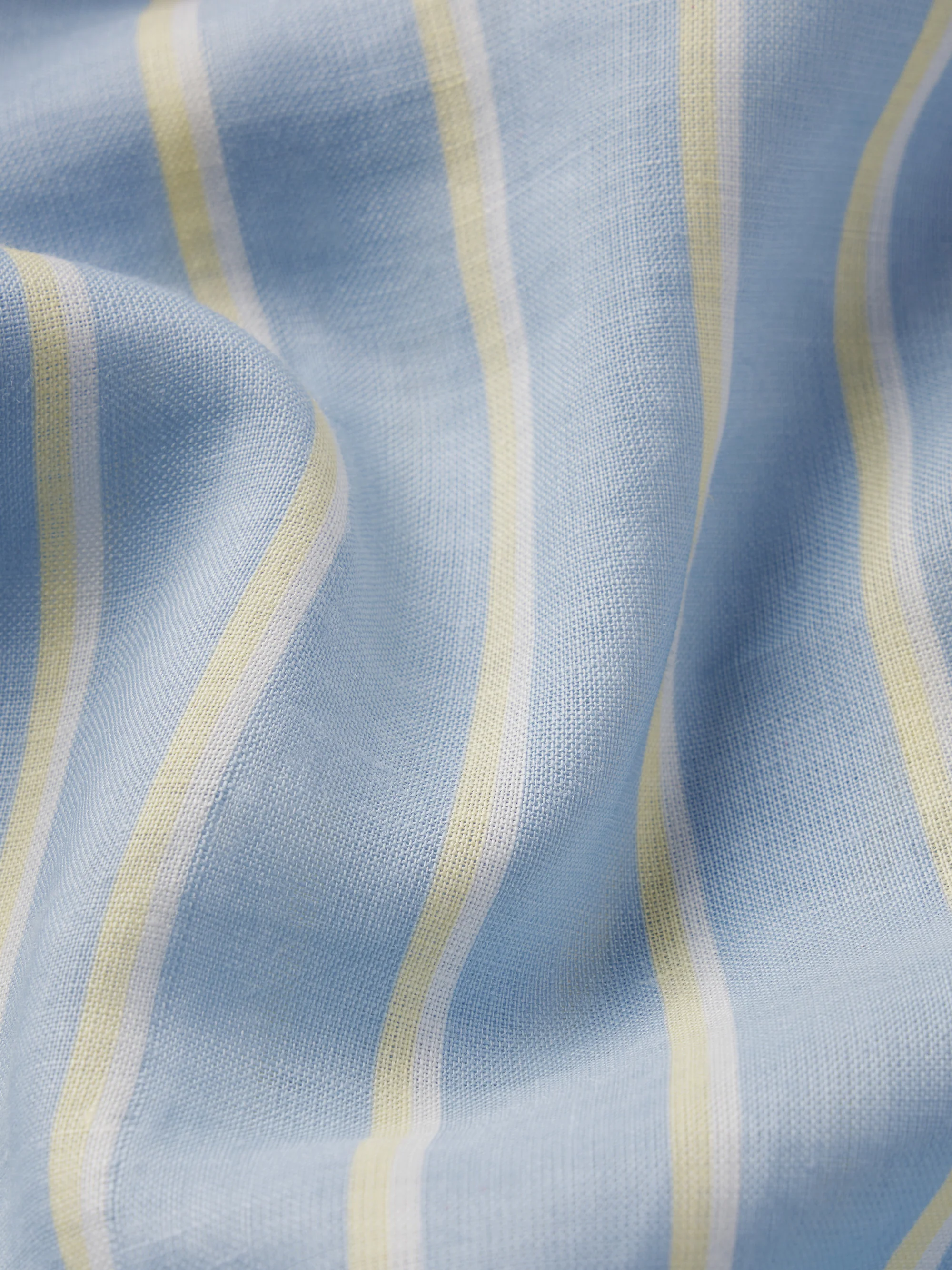 The Linen Boardwalk Shirt -- Chambray Blue Multi - Image 7