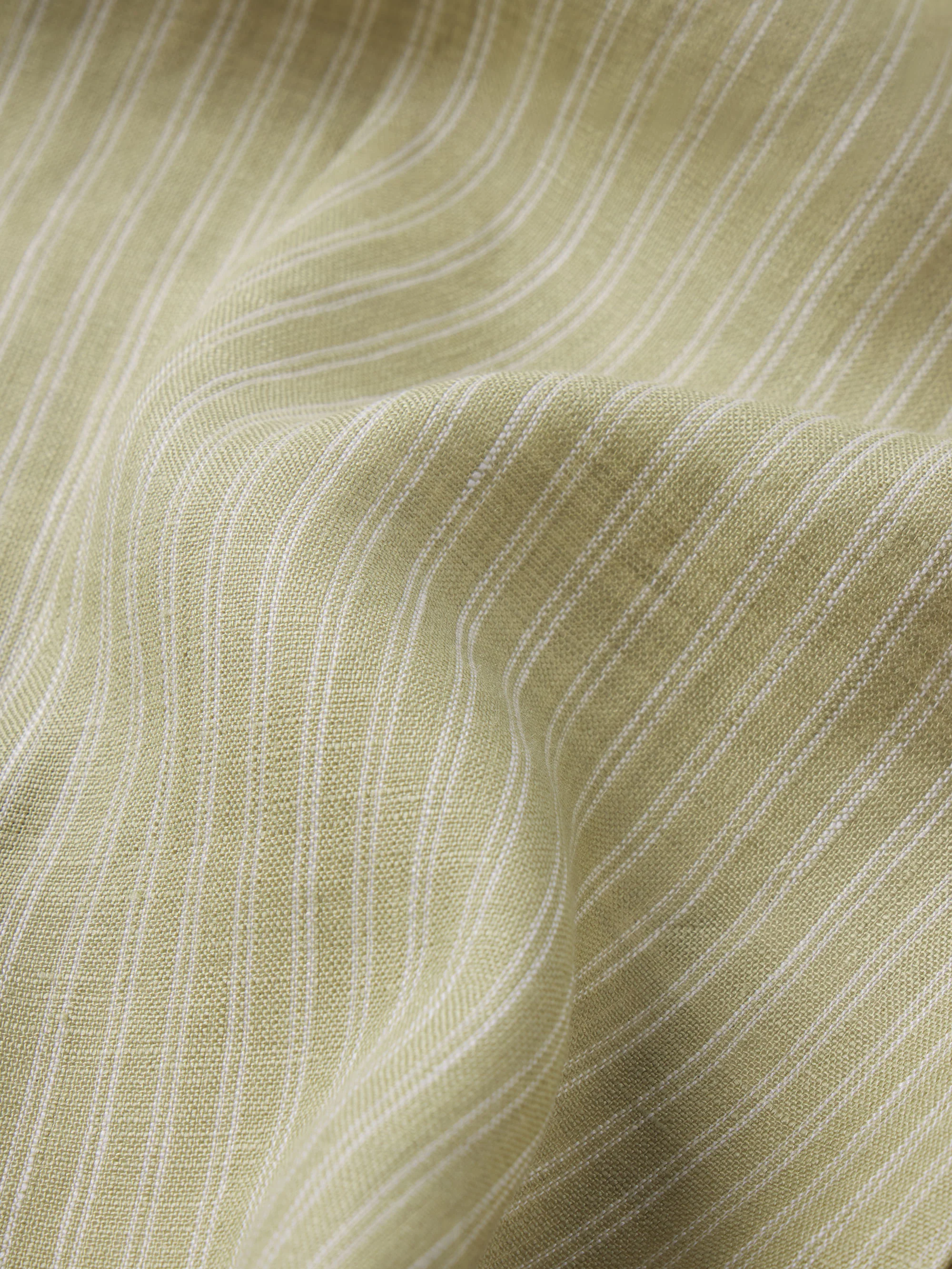 The Linen Seaside Shirt -- Sage Multi - Image 7