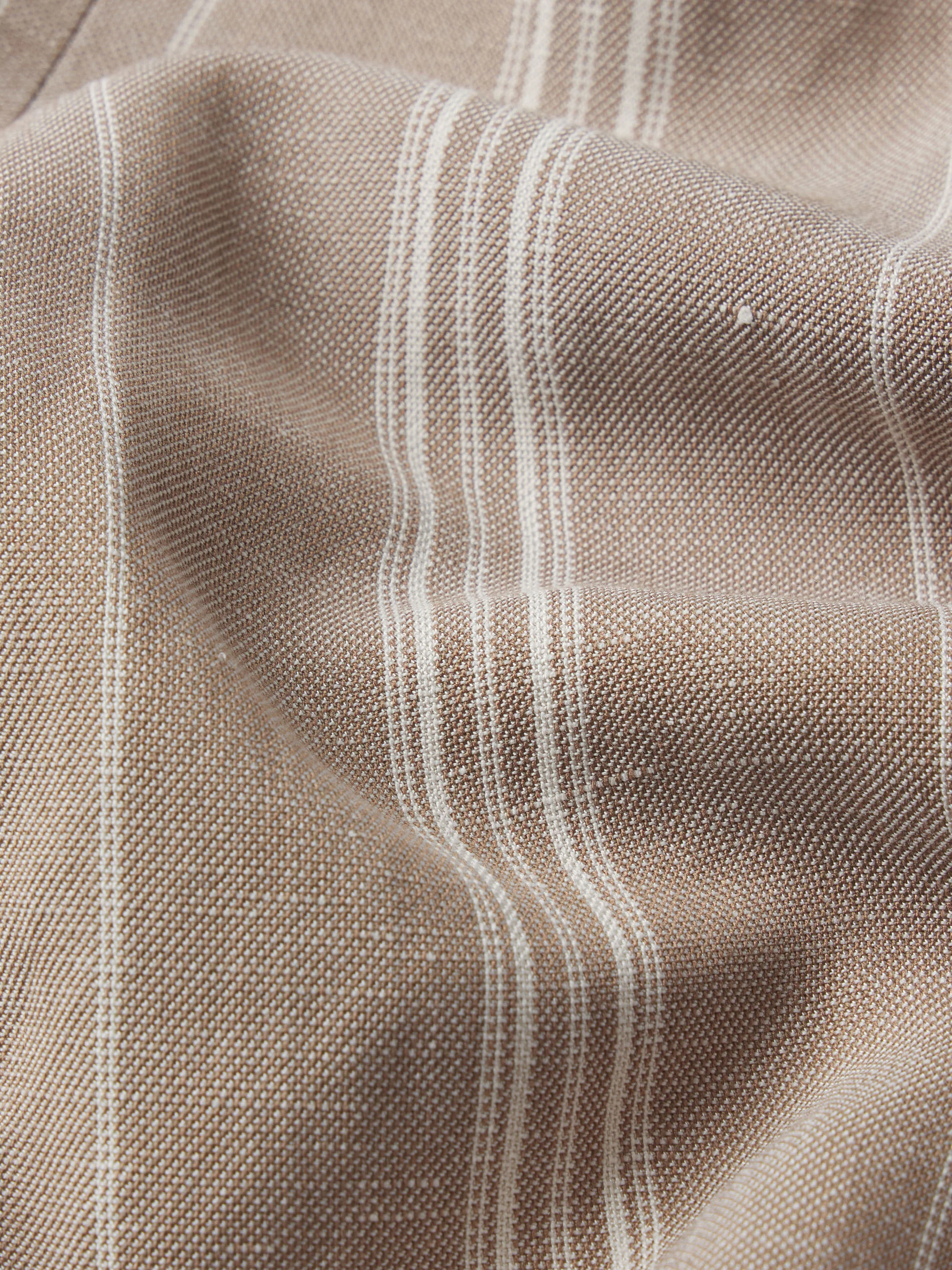 The Linen Smart Blazer -- Light Camel Multi - Image 4