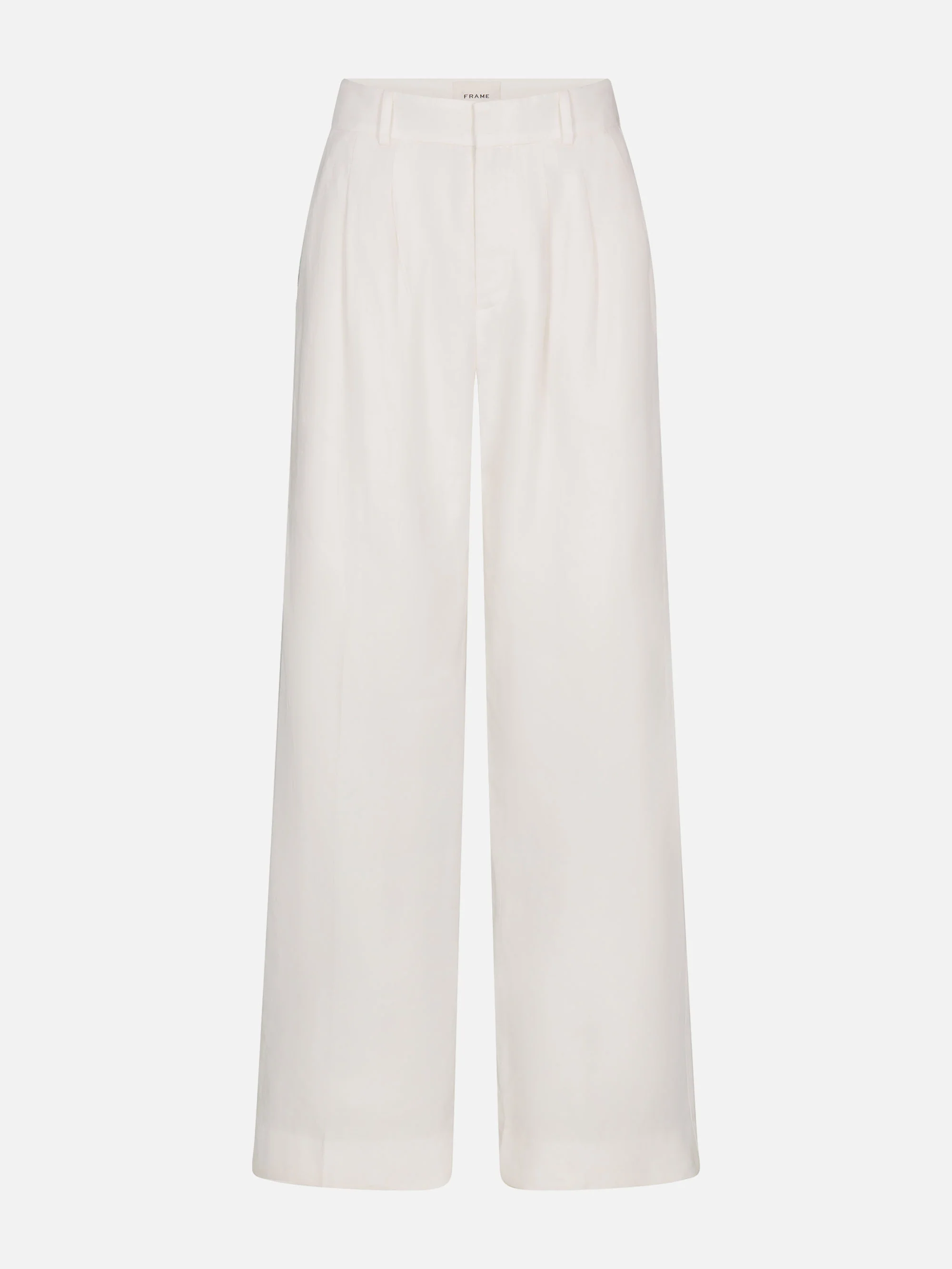 The Linen Trouser -- White