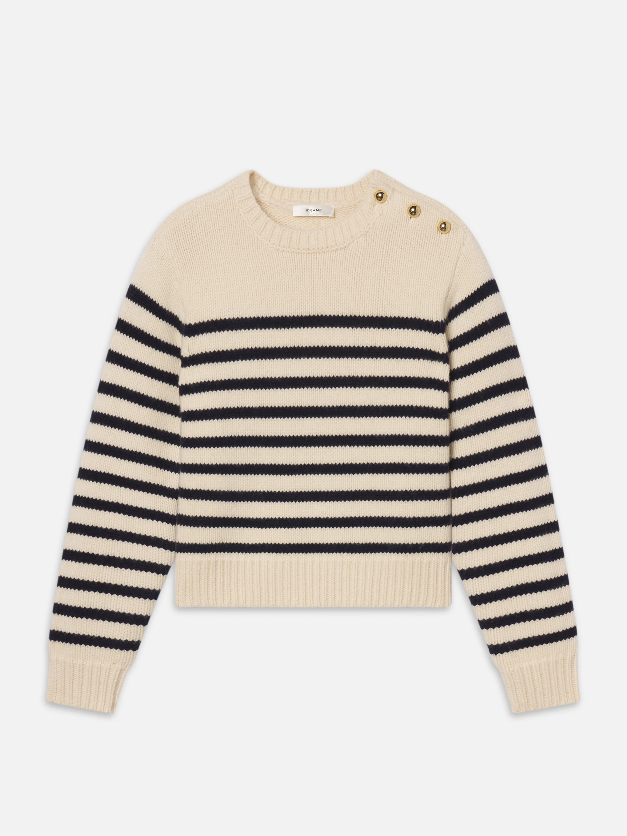 The Mariner Sweater -- Cream Multi