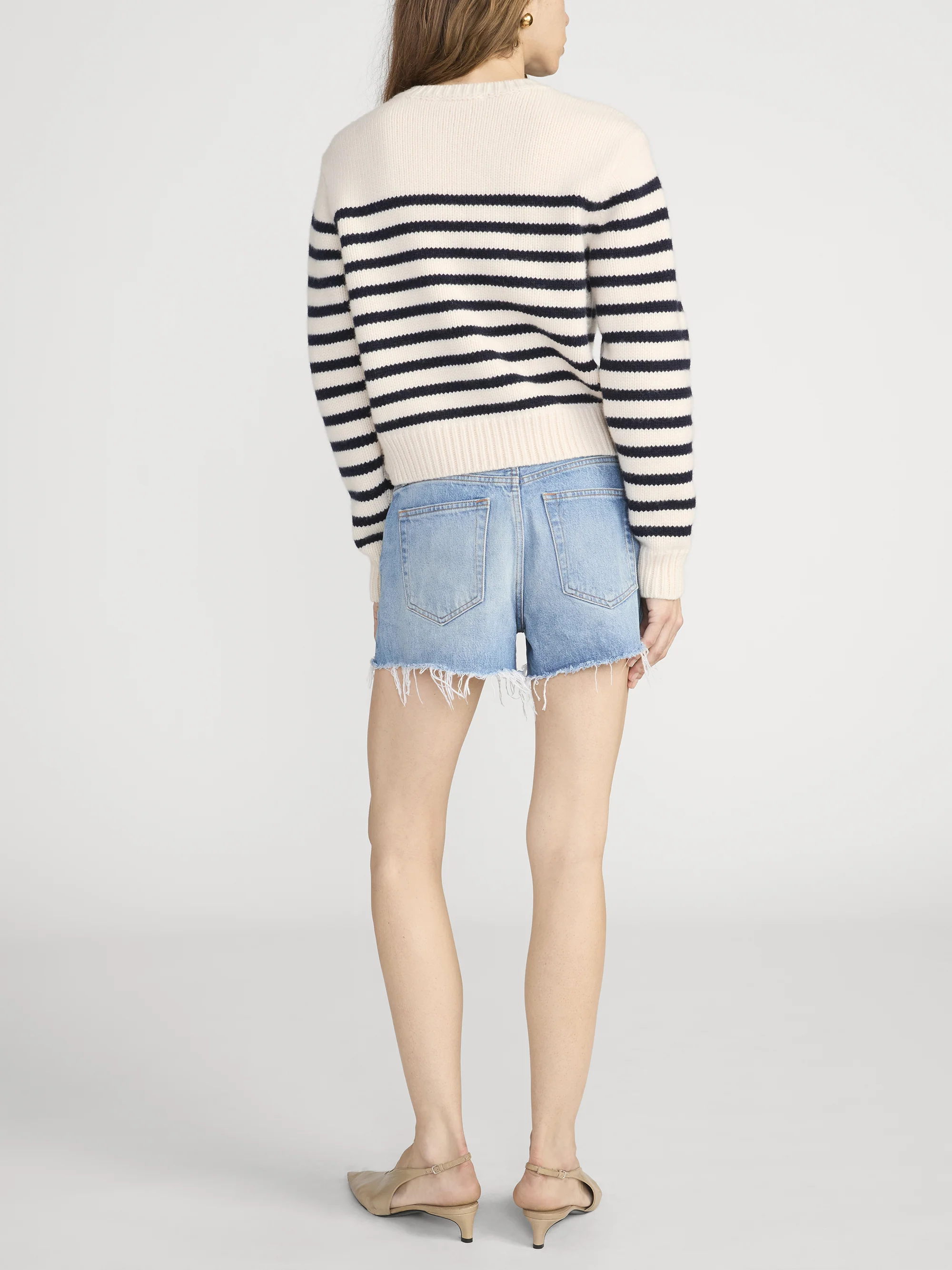 The Mariner Sweater -- Cream Multi - Image 5