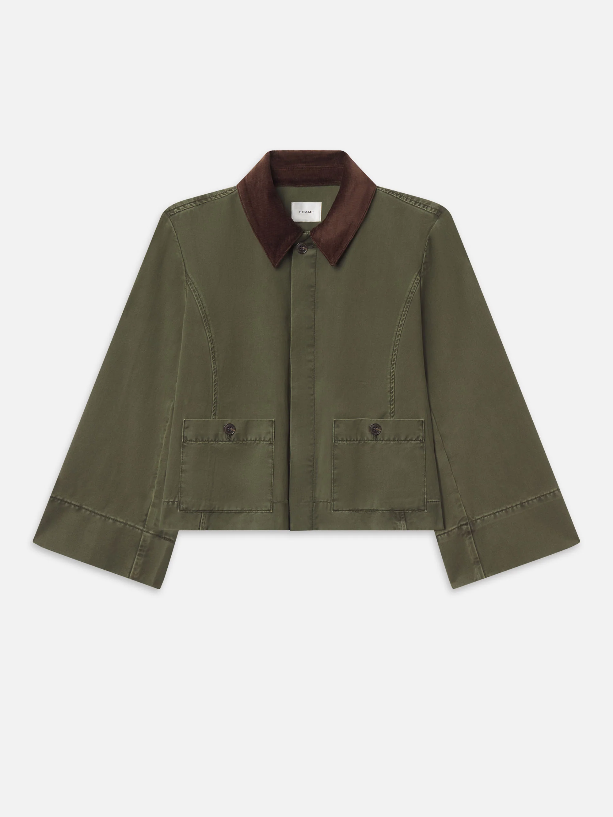The Mini Swing Jacket -- Military Green