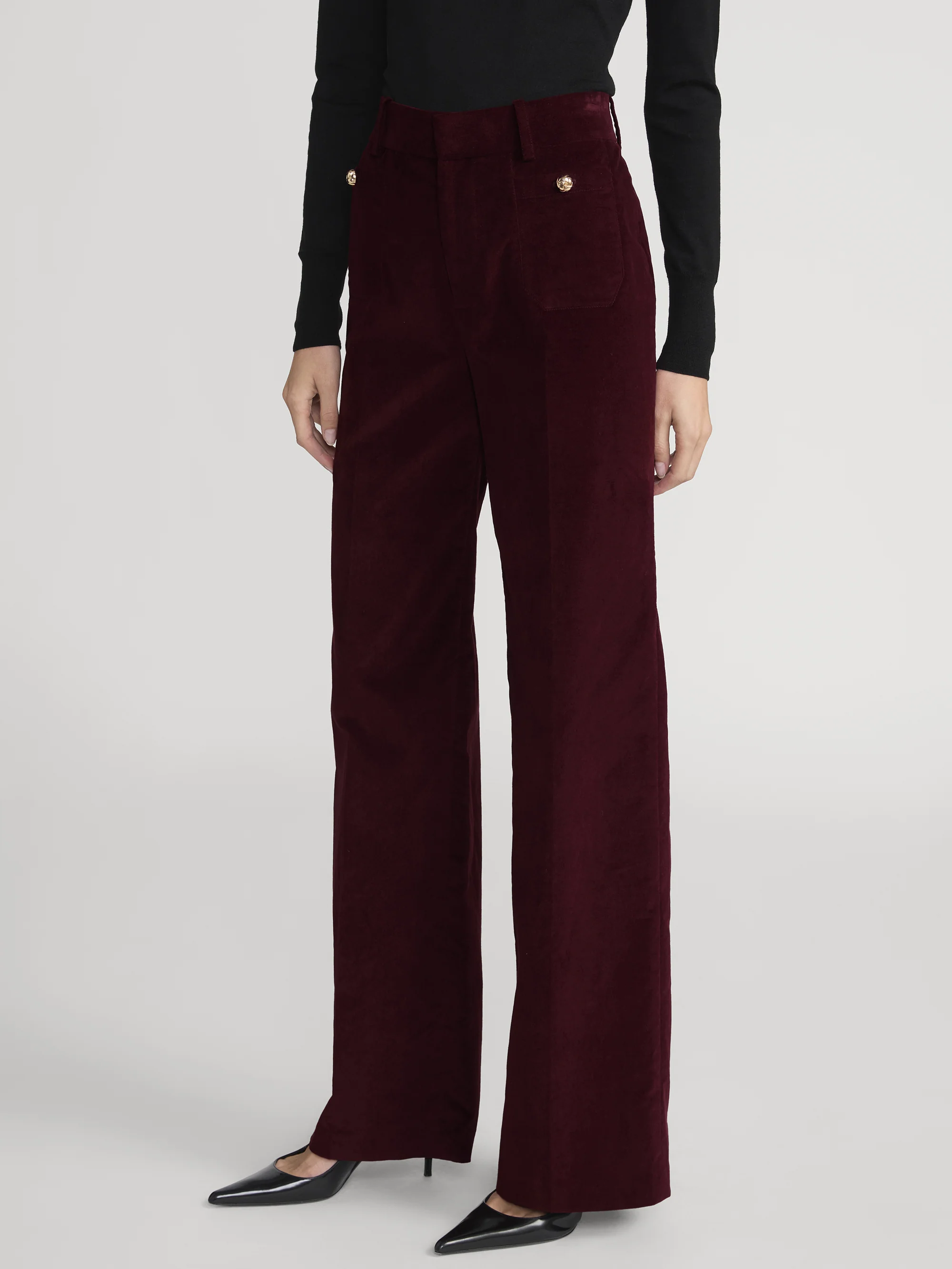 The Modernist Pocket Trouser -- Cabernet - Image 3