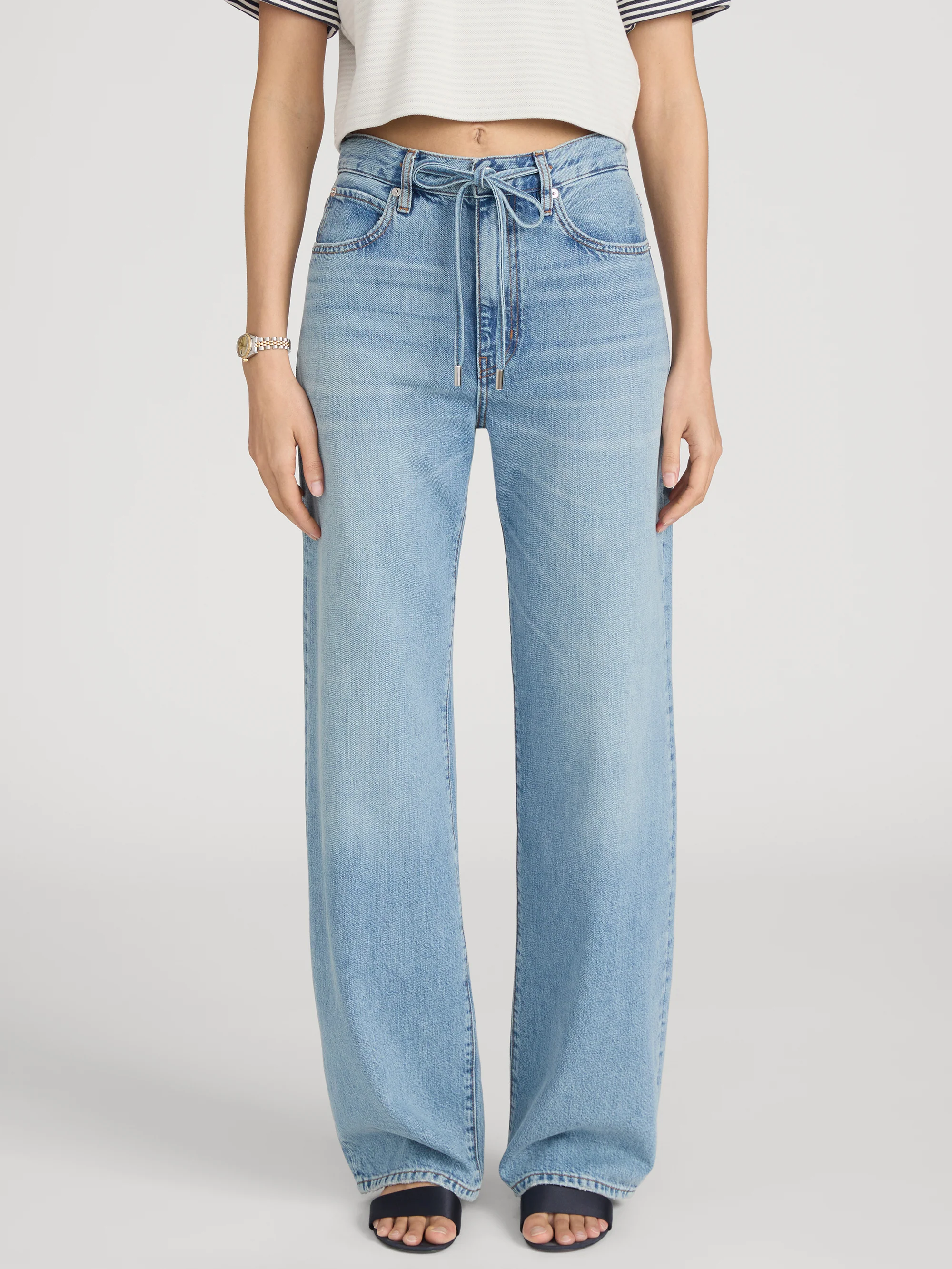 The Off Duty Drawstring Bow -- Afterglow - Image 3