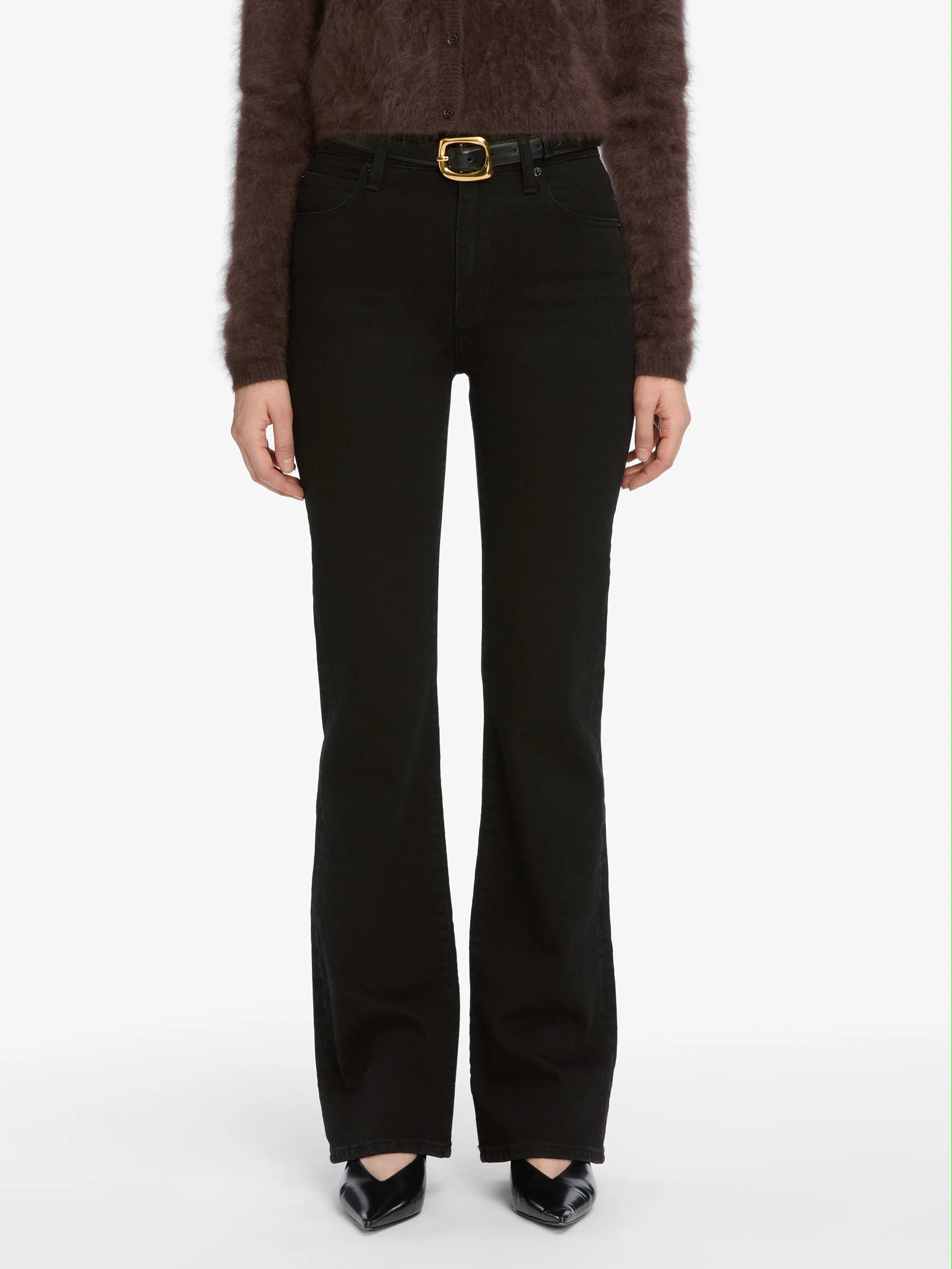 The Organic Buckle Belt -- Black - Image 2