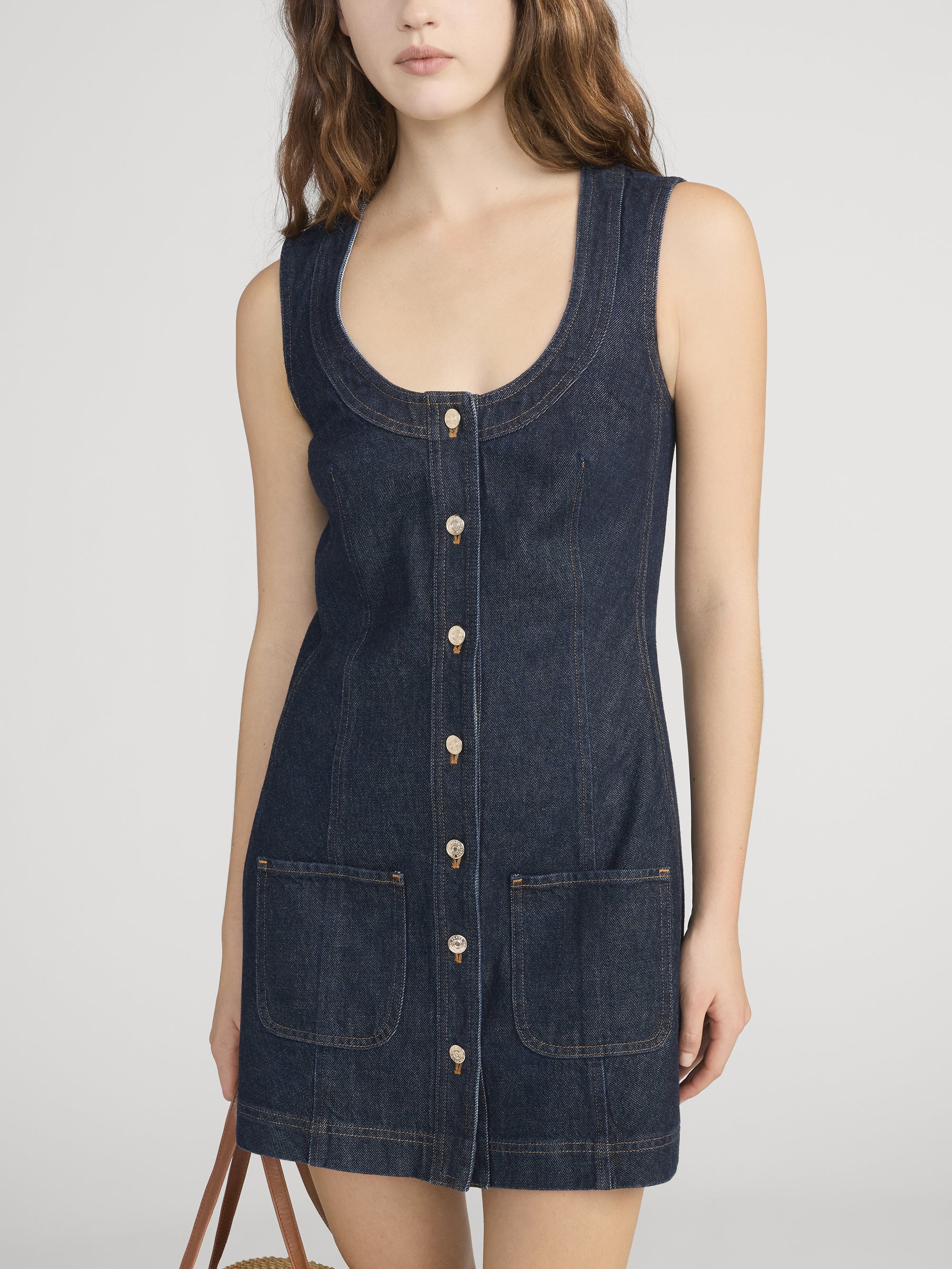 The Patch Pocket Dress -- Rinse - Image 3