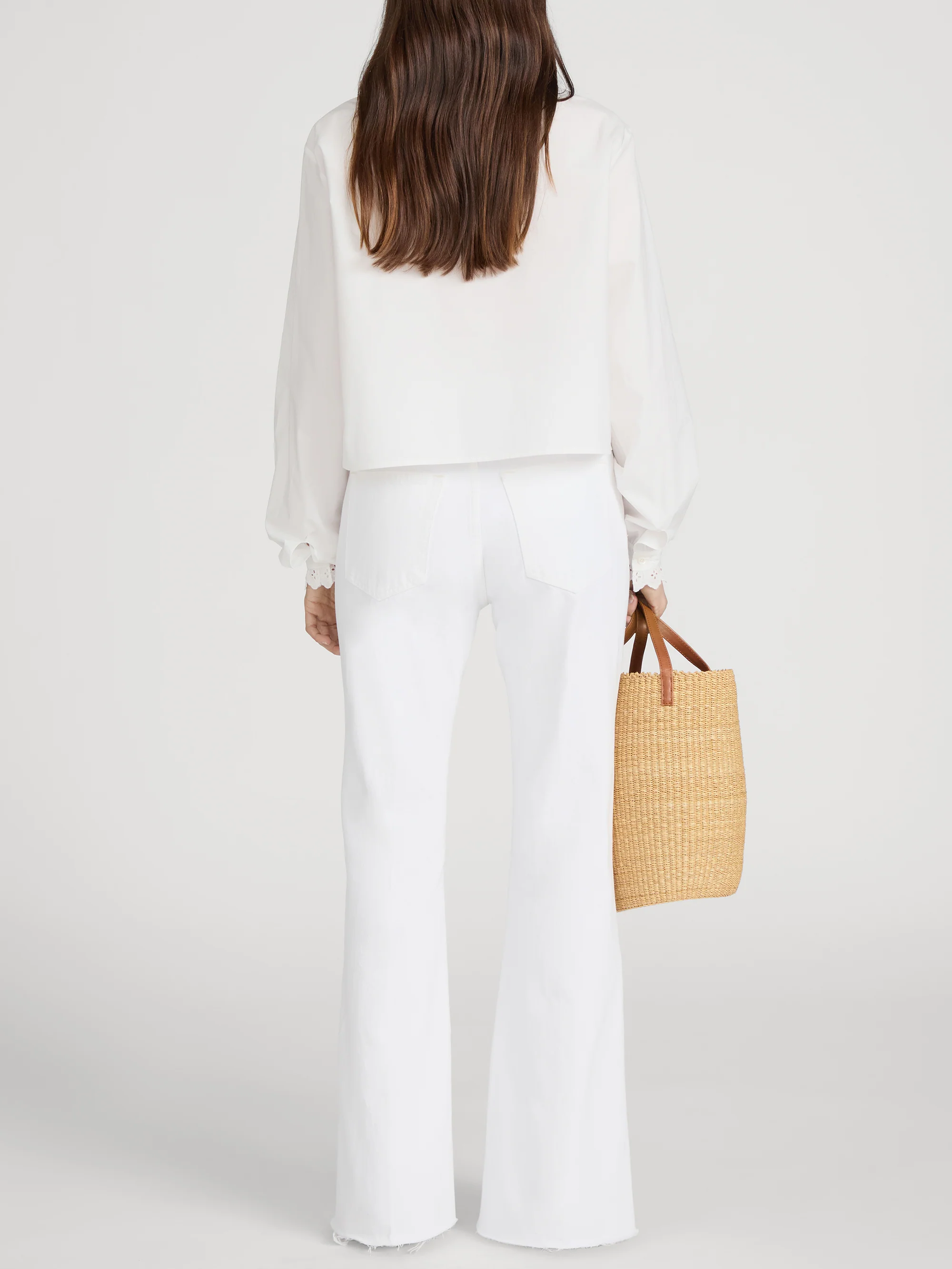 The Pixie LAX -- White Raw Fray - Image 5