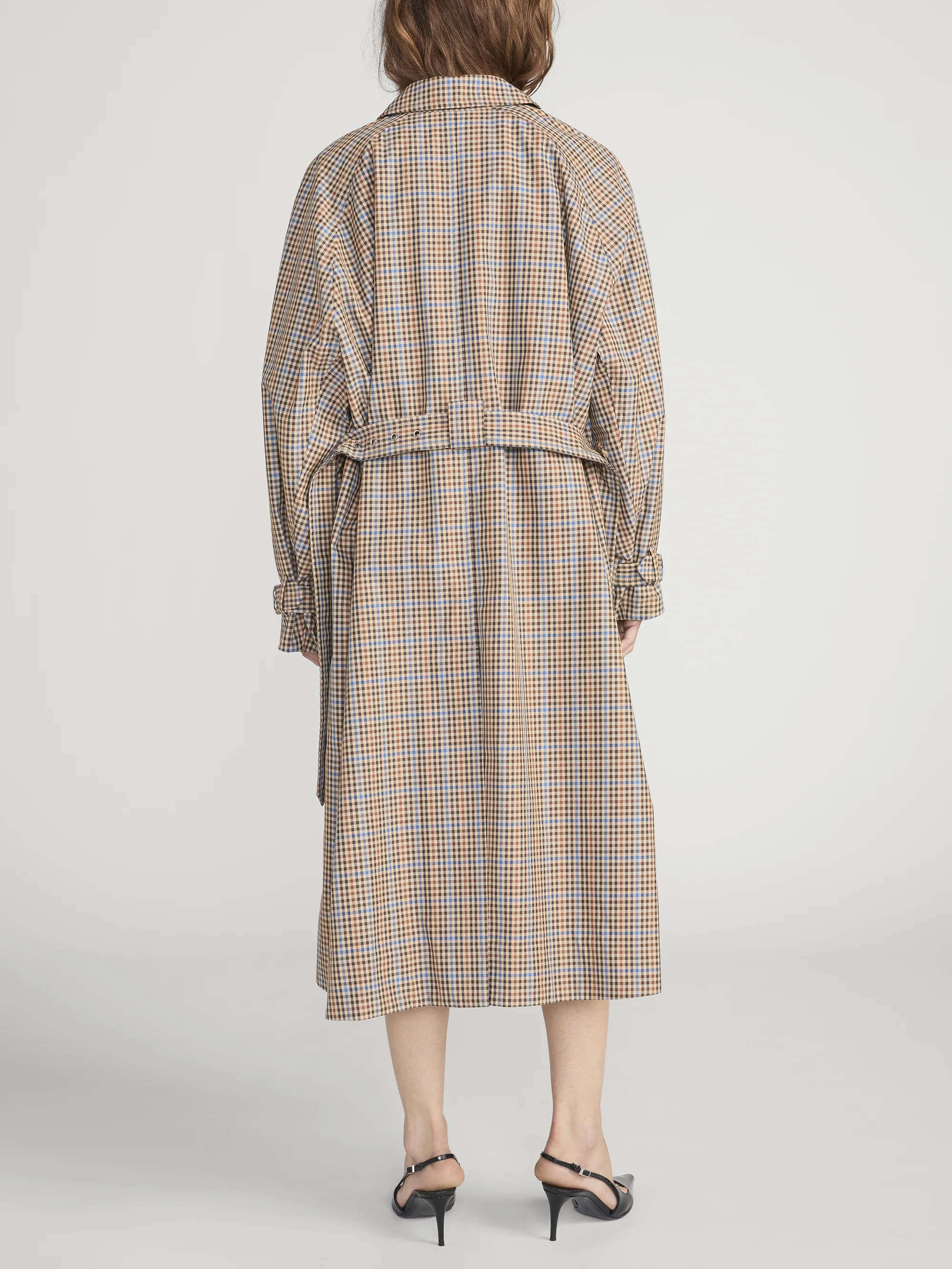 The Plaid Mac Coat -- Mocha Check - Image 6